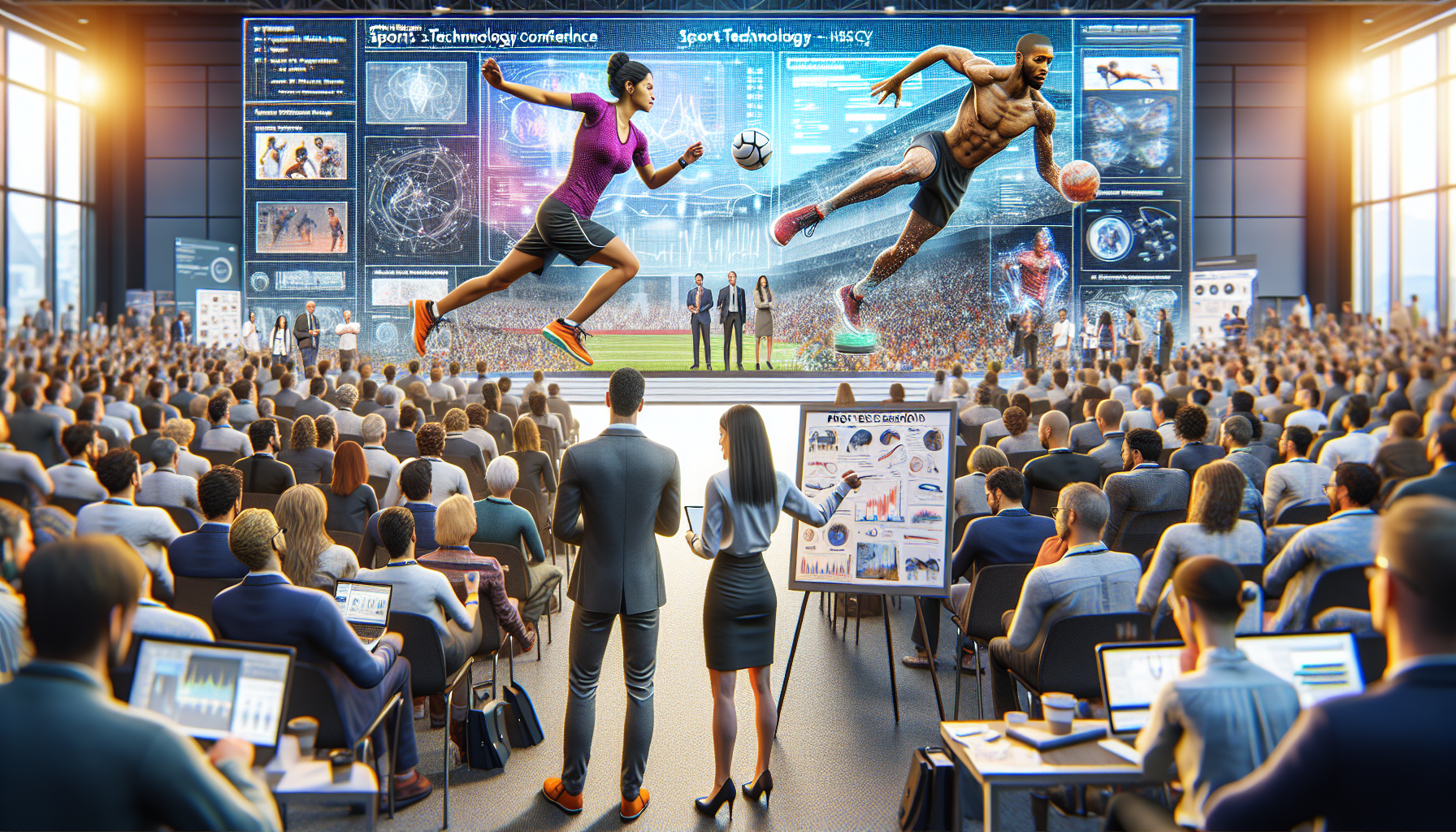 運動科技創新相關主題演講現場