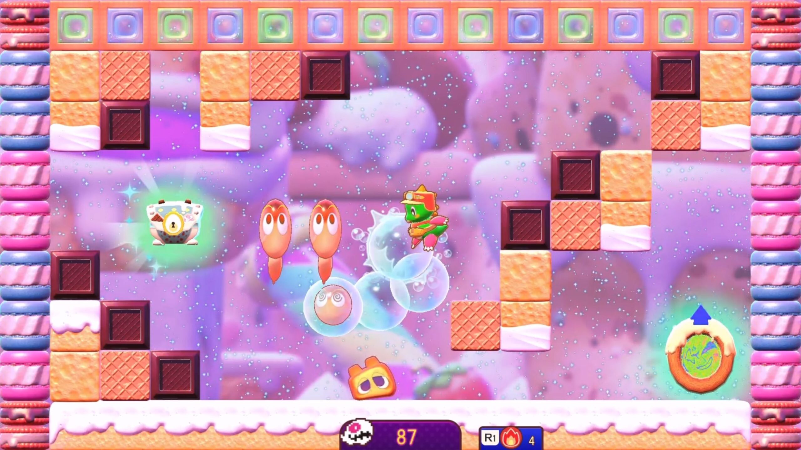 經典回歸!PS5動作《泡泡龍:砂糖地下迷宮》挑戰Rogue-like爽快新玩法