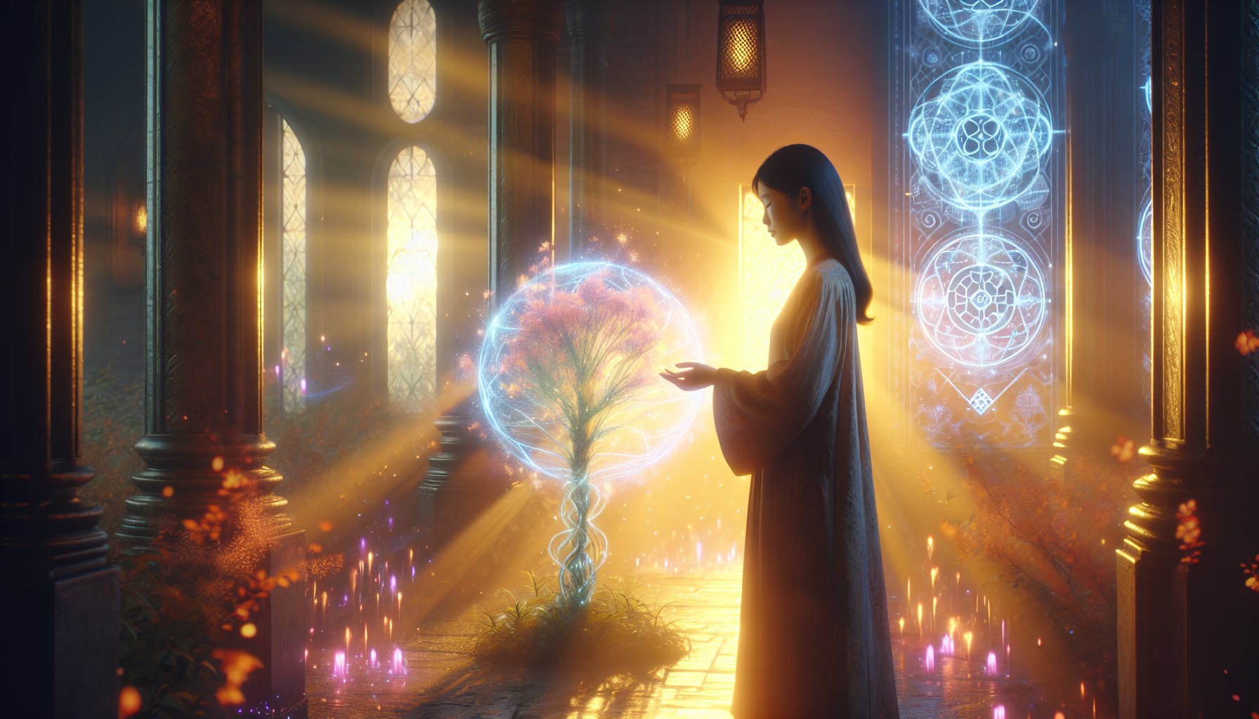 奇幻小說中將早安變為啟動能力的咒語