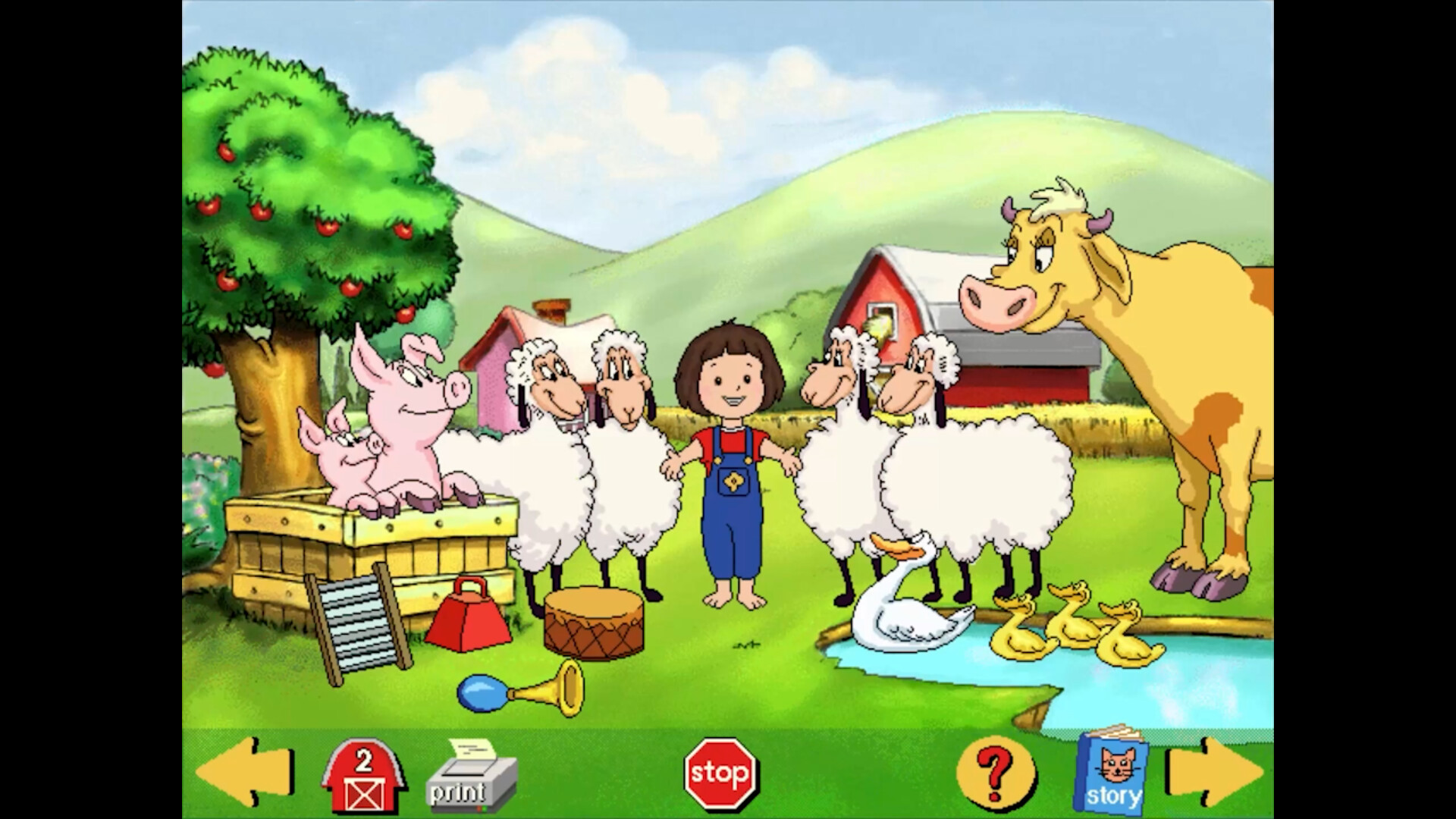 互動故事遊戲新作!童書經典《Maggie's Farmyard Adventure》Steam正式上架,點擊式休閒寓教於樂