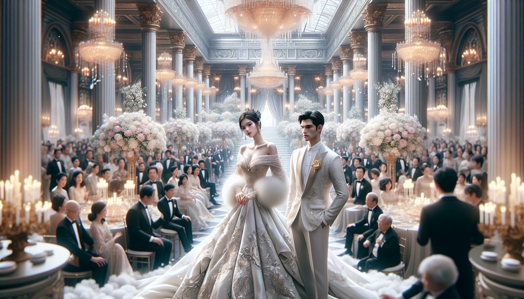 李富真和任佑宰的世紀婚禮,現實版豪門童話