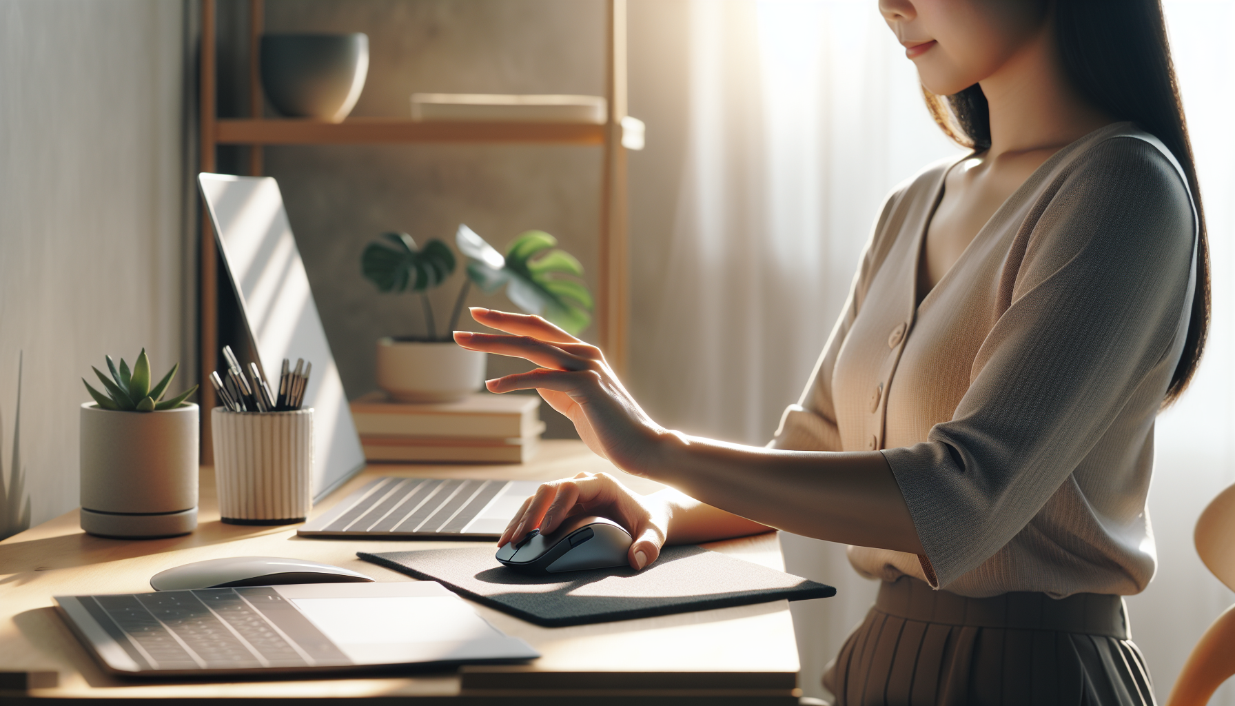 人體工學滑鼠與良好工作習慣，雙重守護健康