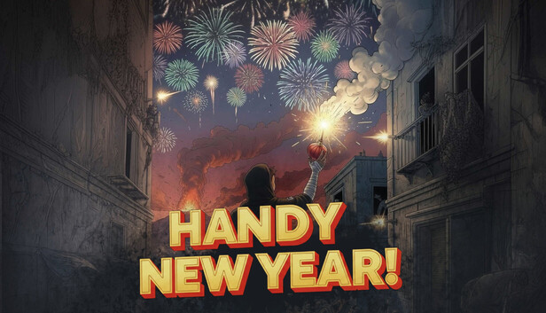街頭動作模擬新作《HANDY NEW YEAR!》：體驗最狂跨年生存挑戰，噪音經濟爆棚的迷因遊戲類型鉅獻！
