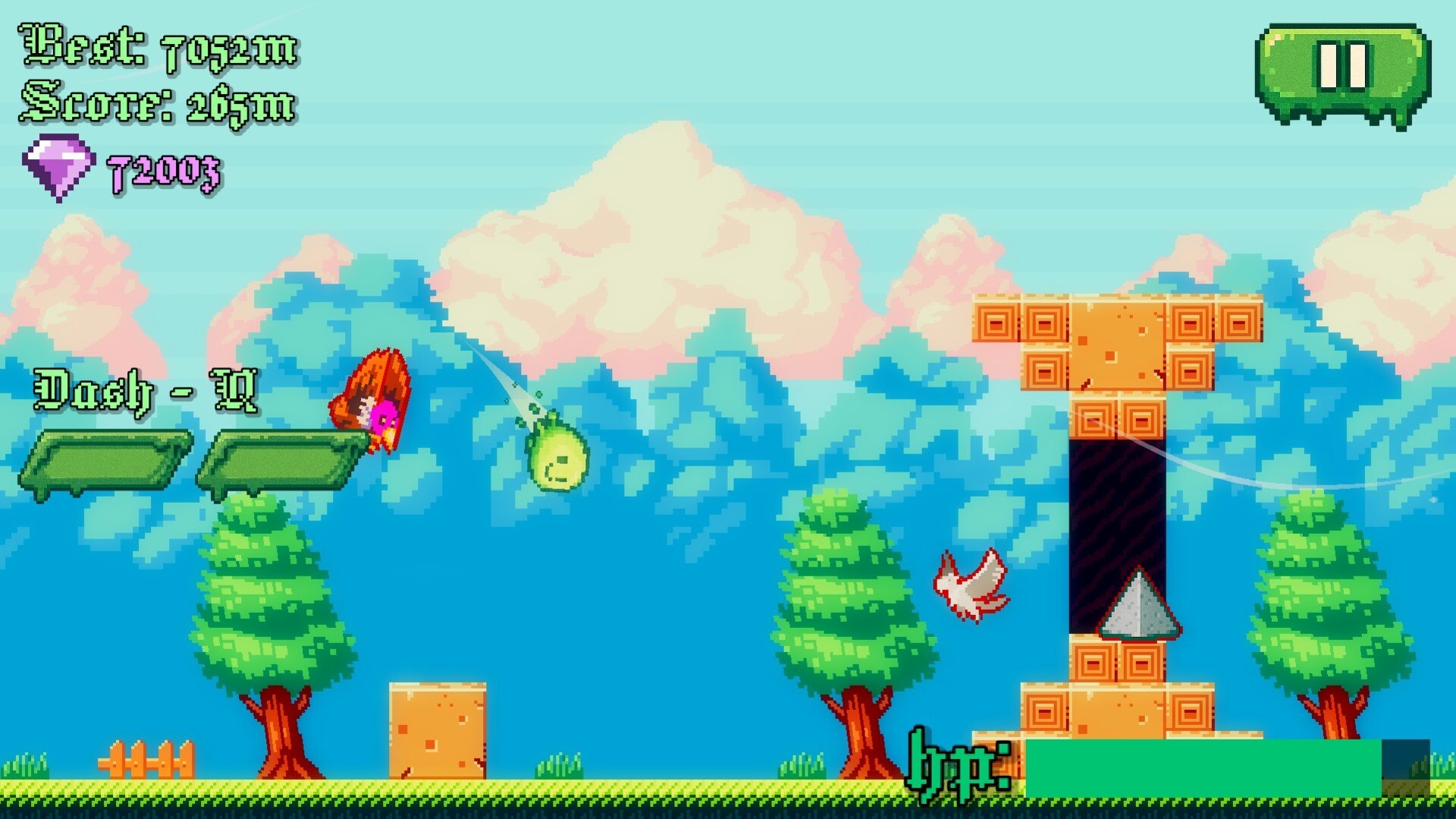 超可愛像素風跑酷新作《SlimyLeap》震撼登場！免費試玩無限挑戰，動作玩家必收遊戲類型大作