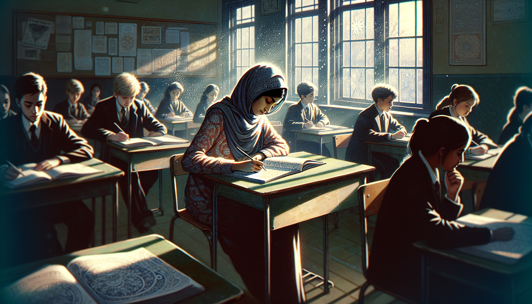 小說角色多樣,反映校園青春群像