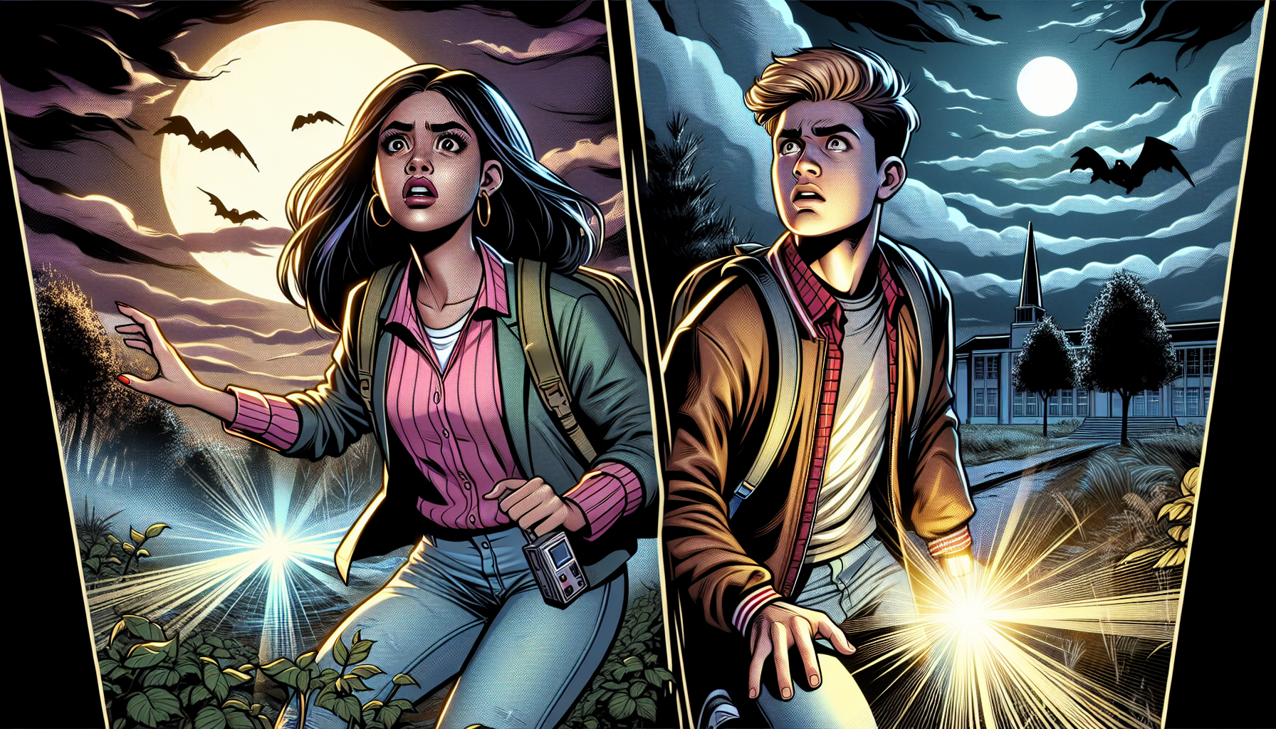 《膽大黨》兩位主角與外星人、幽靈元素