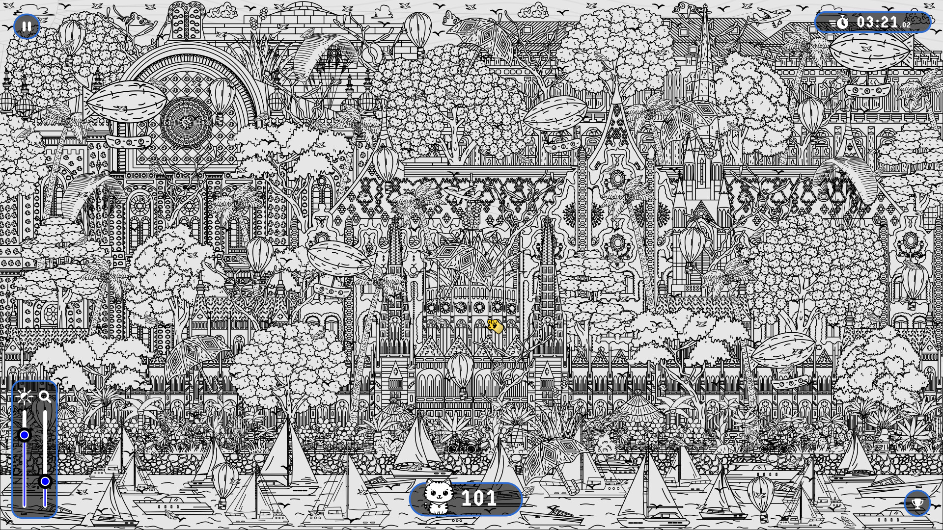 超療癒尋物遊戲《101 Cats Hidden in Hungary》Steam上市!貓貓控必玩休閒挑戰