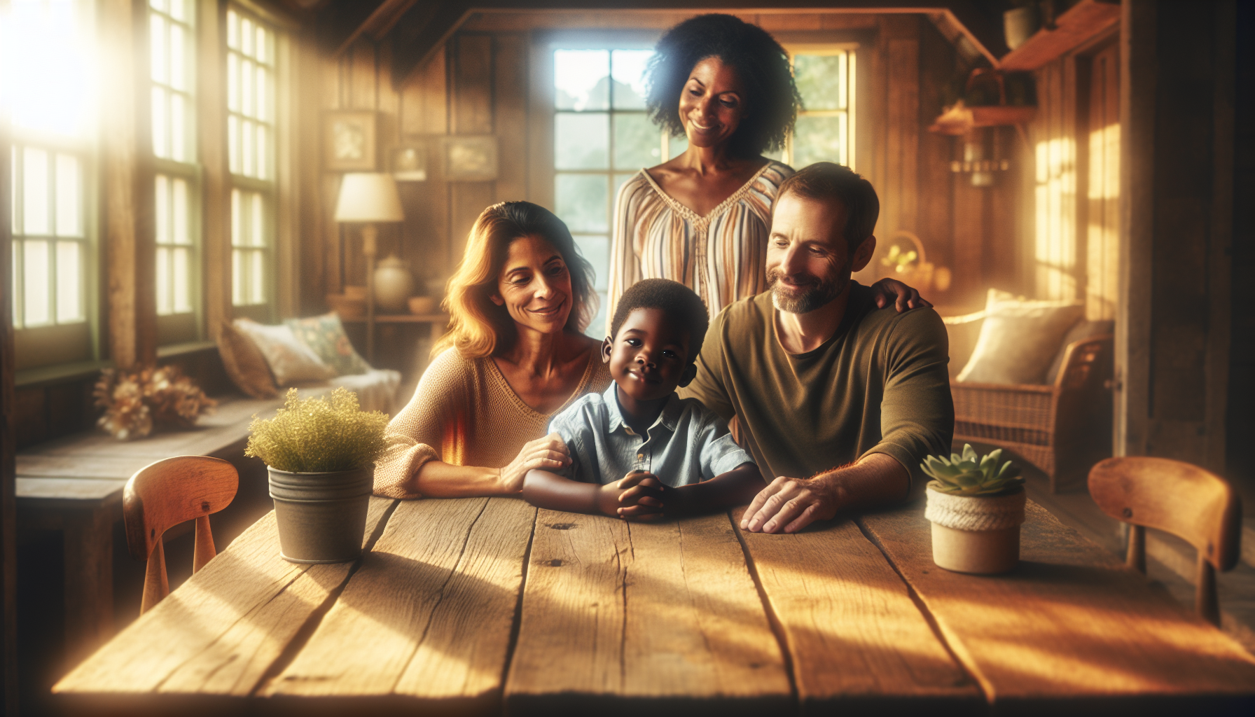 魯迪烏斯和家人團圓場景，展現親情羈絆