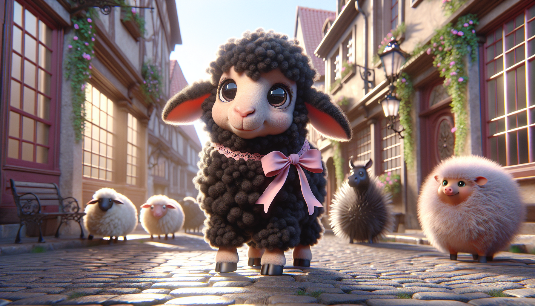 真智子的Mouton街道日常場景