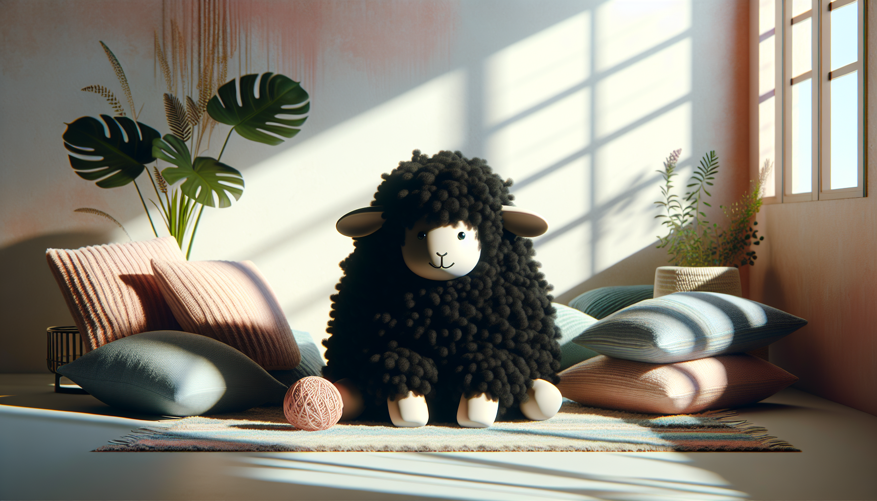 咩咩羊動畫的場景細節