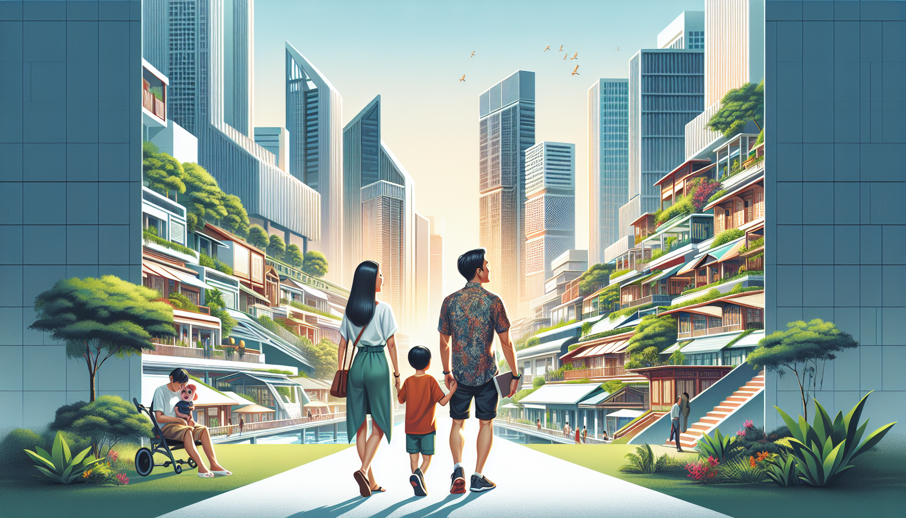 統神003帶晨晨體驗馬來西亞生活的新鮮日常