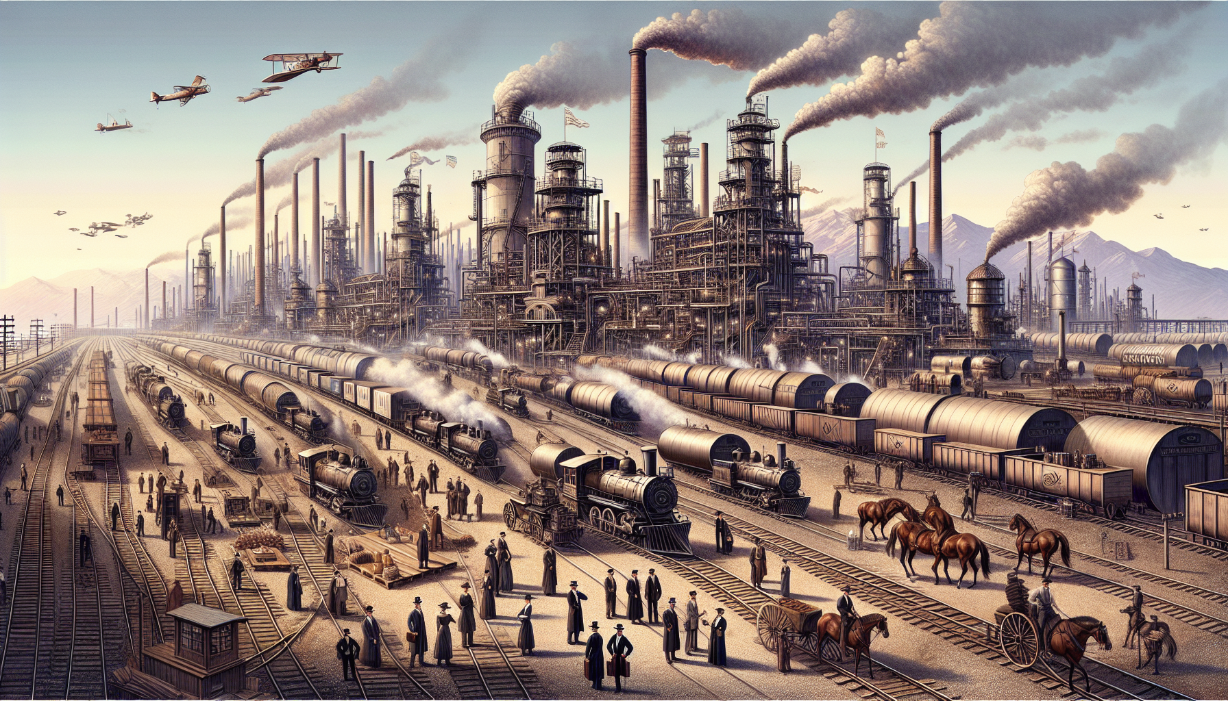 約翰・D・洛克菲勒肖像與標準石油舊時辦公室