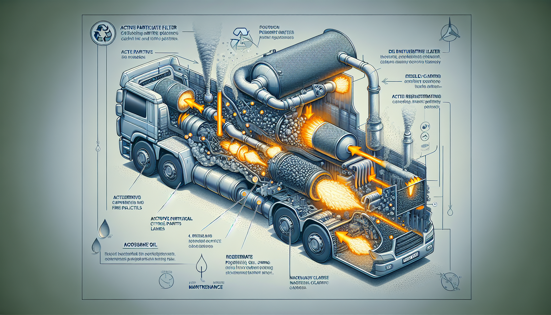 DPF柴油碳微粒濾清器運作原理圖說