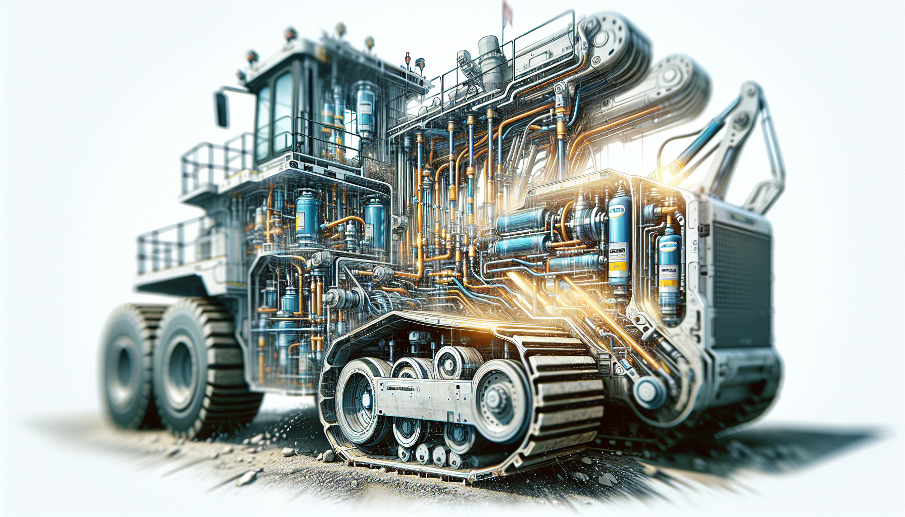 液壓油於工業用液壓系統的應用實拍圖