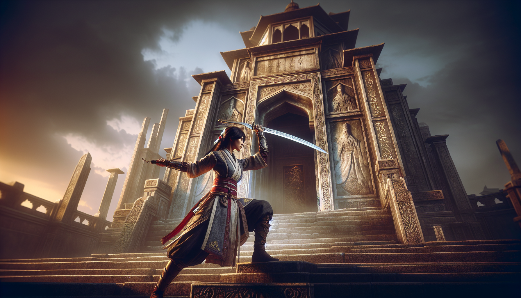 拔劍九億次—一動作極致化的藝術視覺化