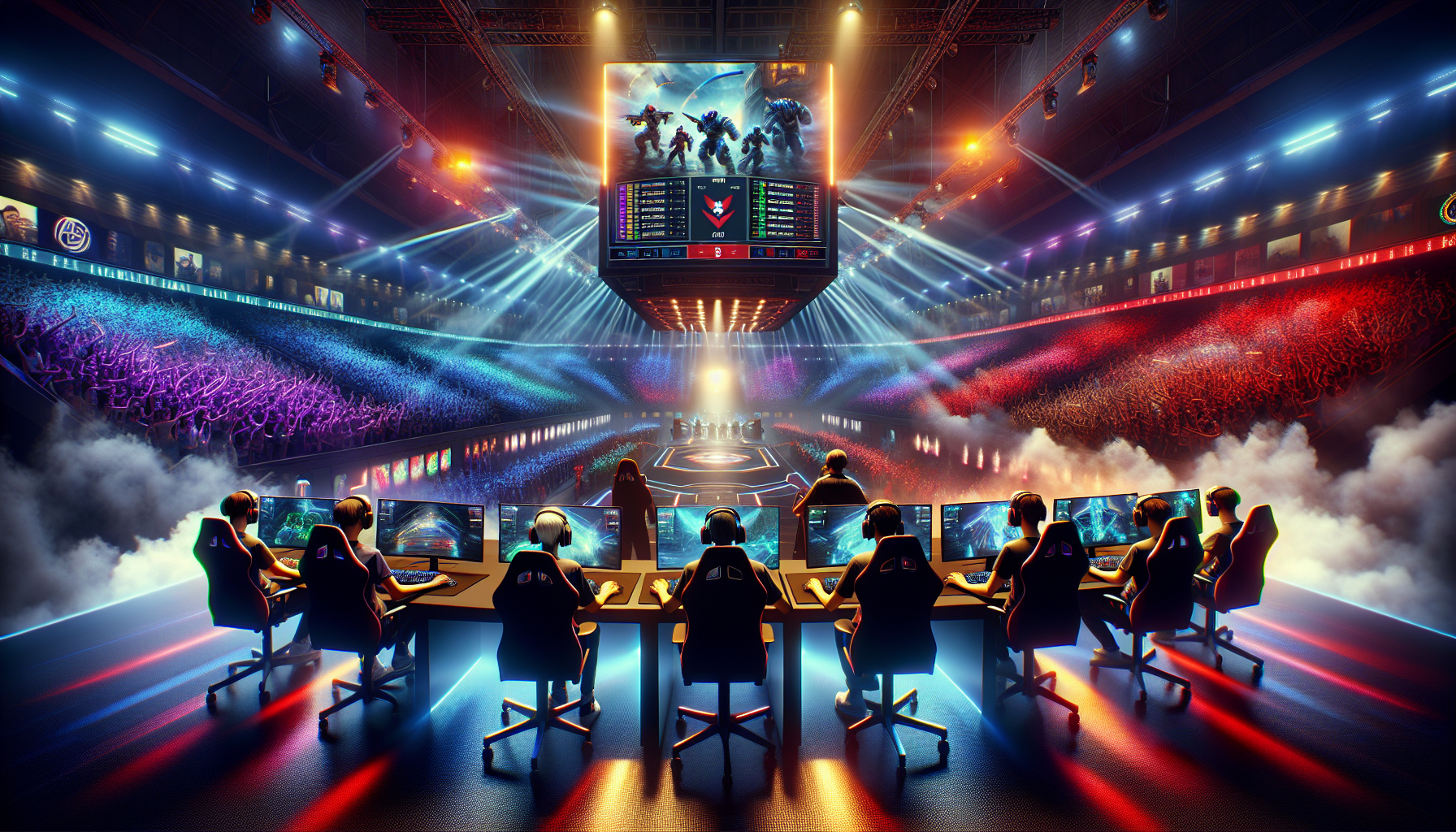 英雄聯盟國際電競賽事盛況