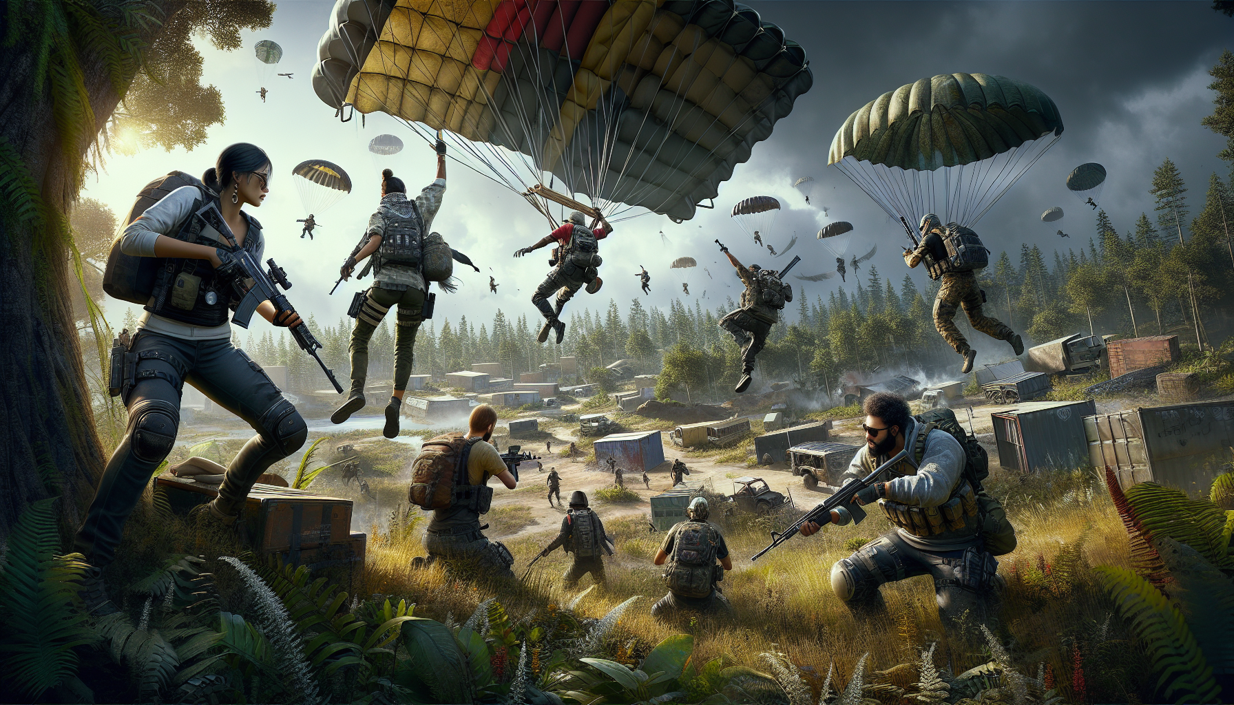 絕地求生經典大逃殺激戰