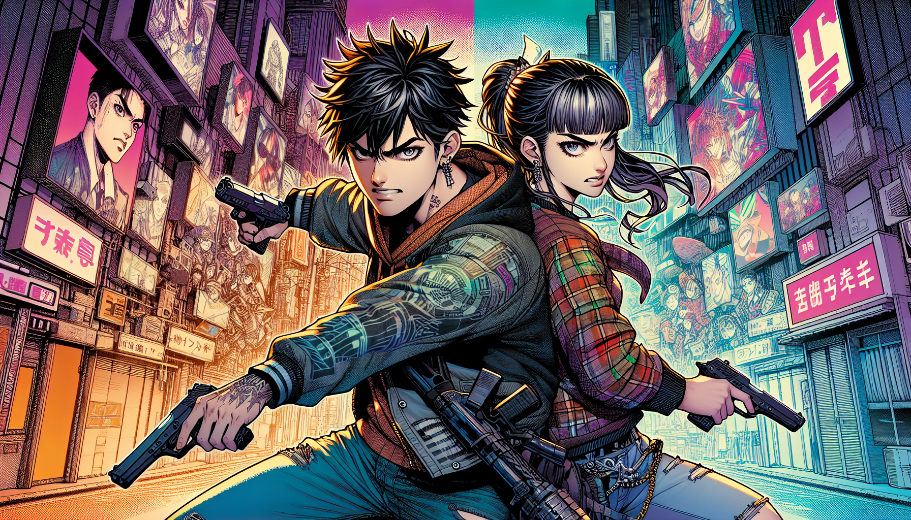 漫畫《MADNESS》主打霹拉與蕾貝卡兄妹早年經歷。