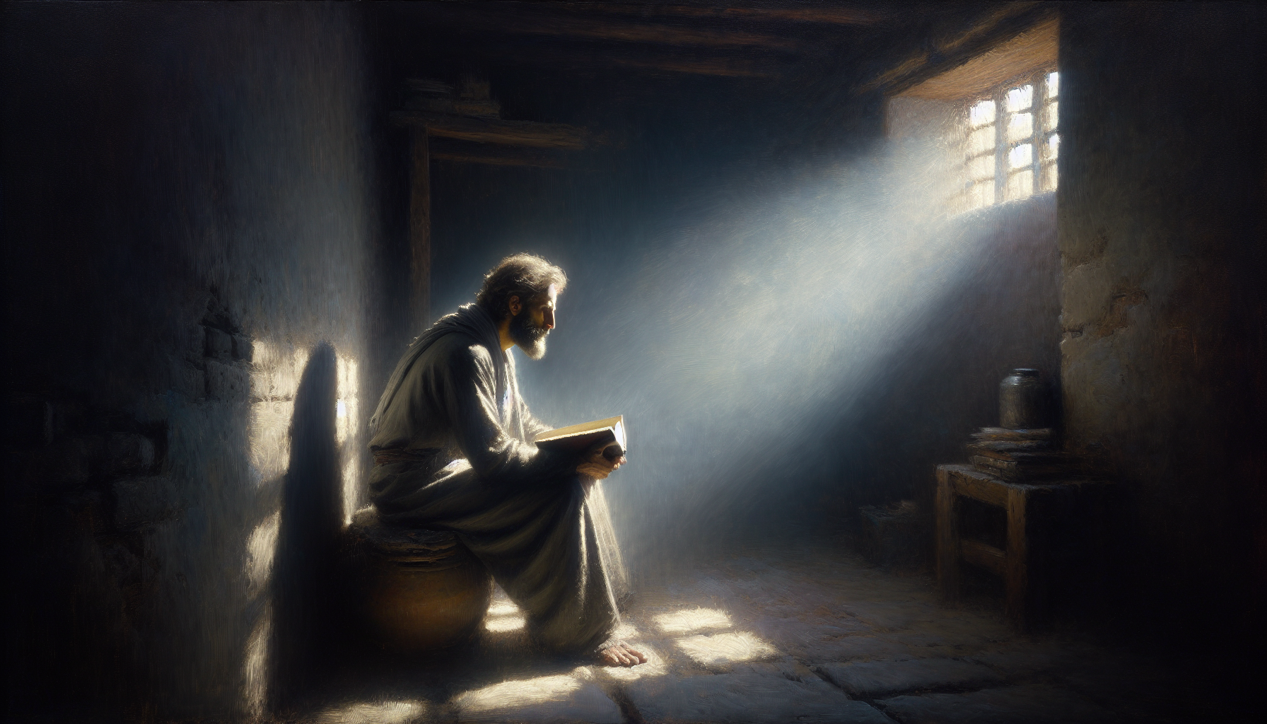 各類網路小說主角在逆境中的堅持畫面