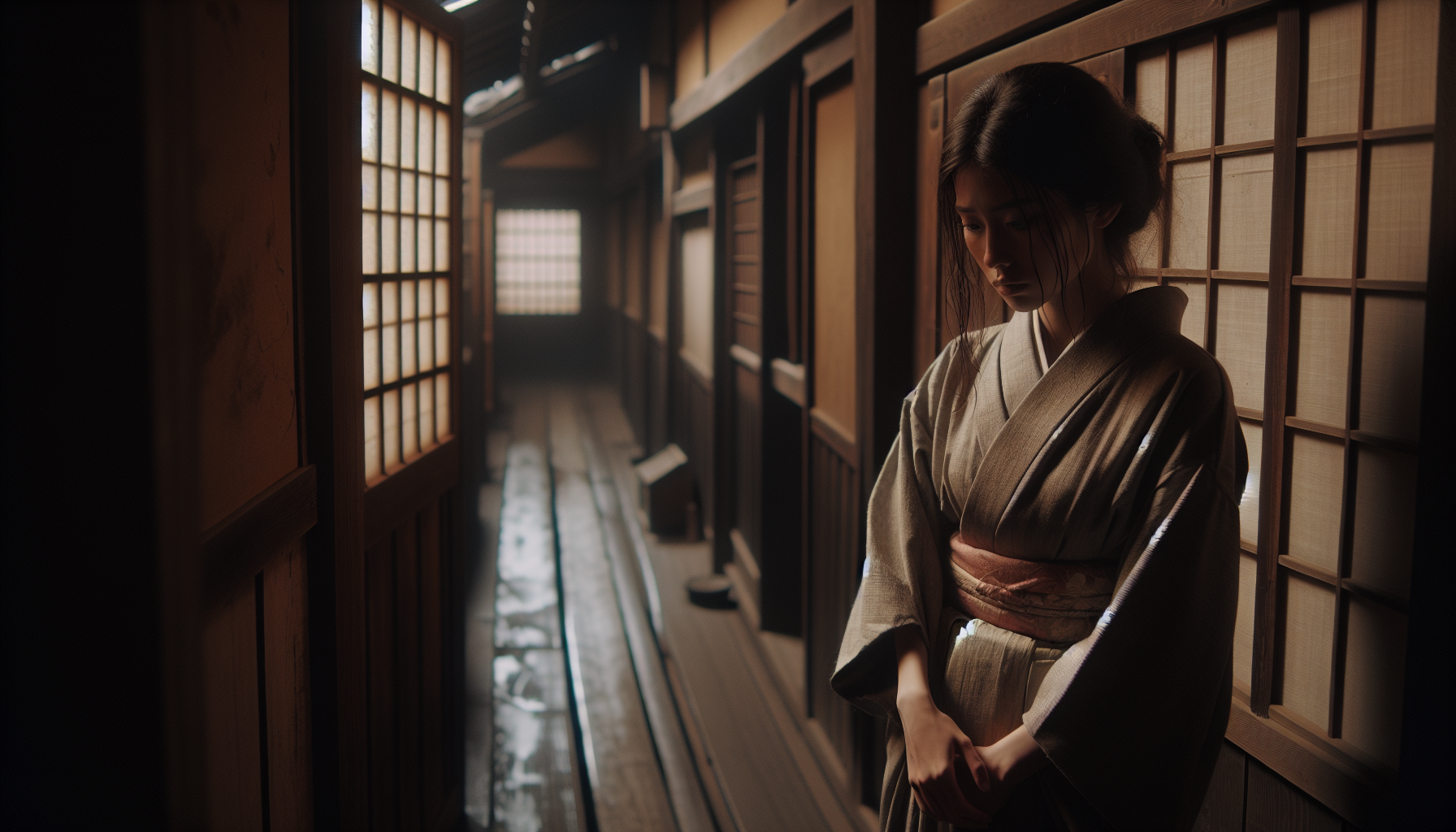 齋森美世困苦的家庭生活描寫