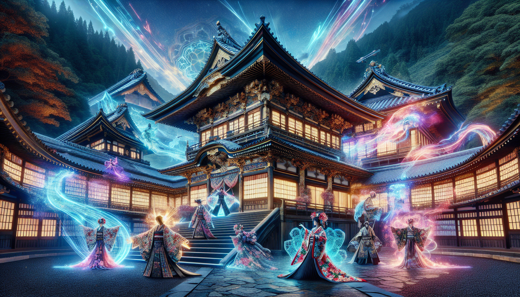 動畫的美術設計與異能戰鬥特效