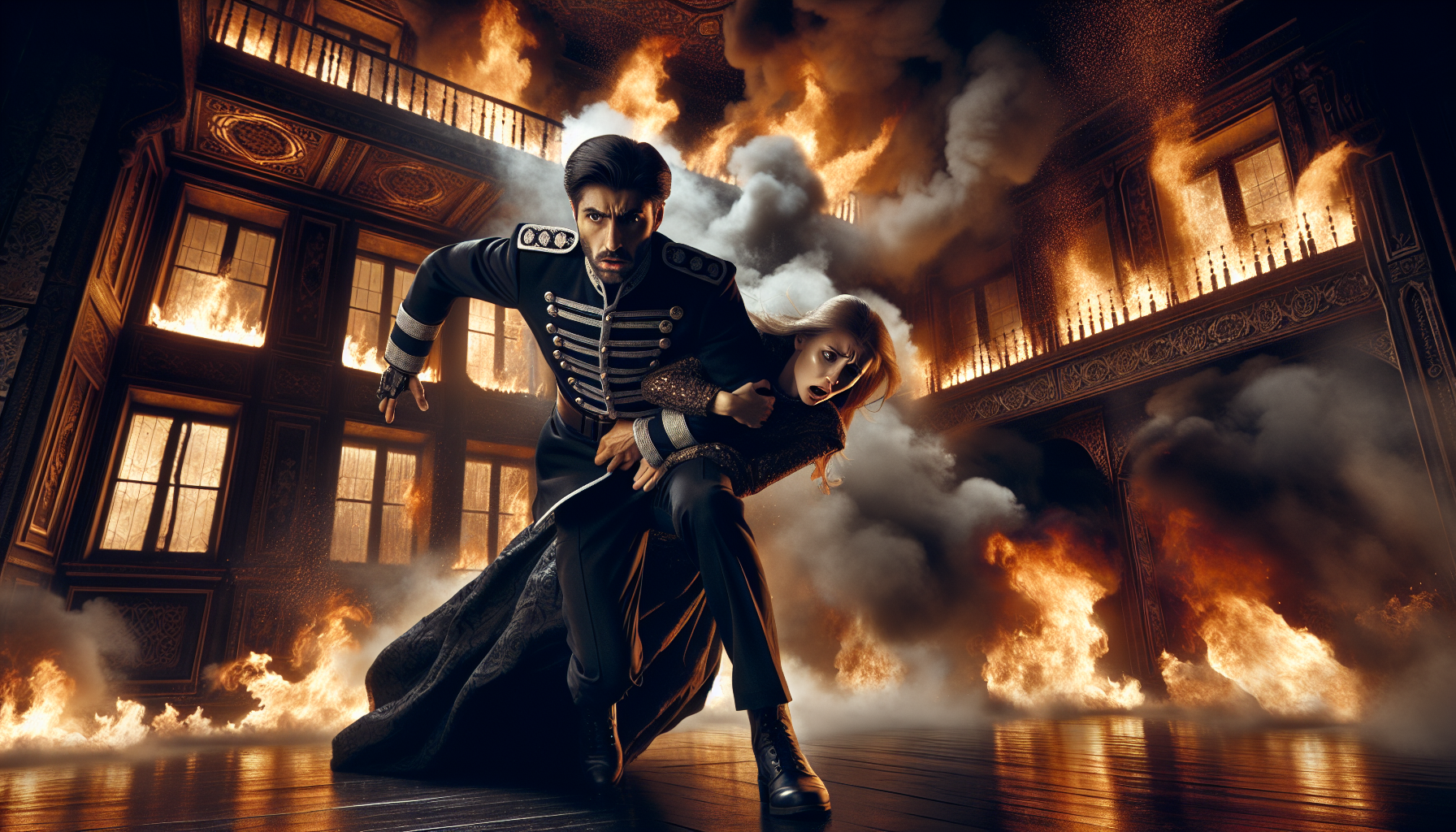 清霞救美世的名場面，決心與雷鳴