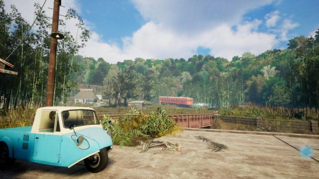 夏霧村的溪流與海灘