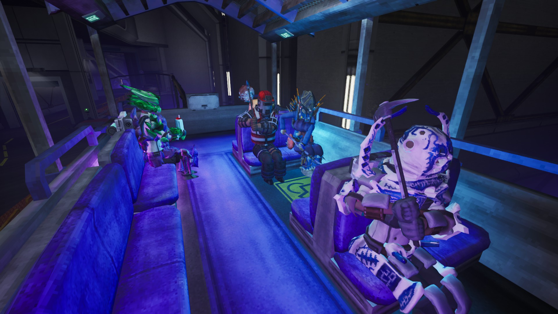 玩家們在遊戲中建立的基地