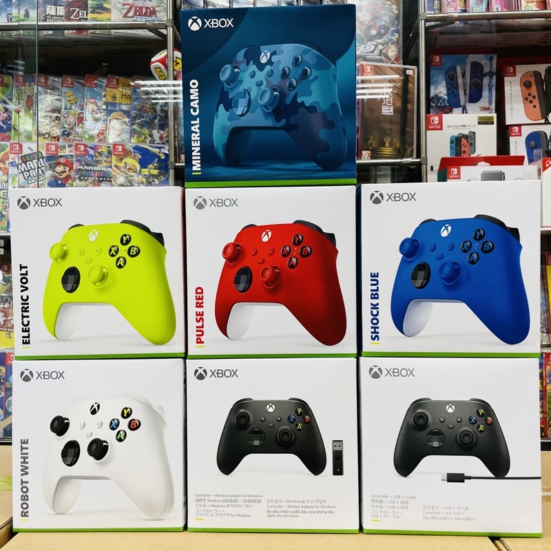XBOX Series 原廠無線控制器 多色展示