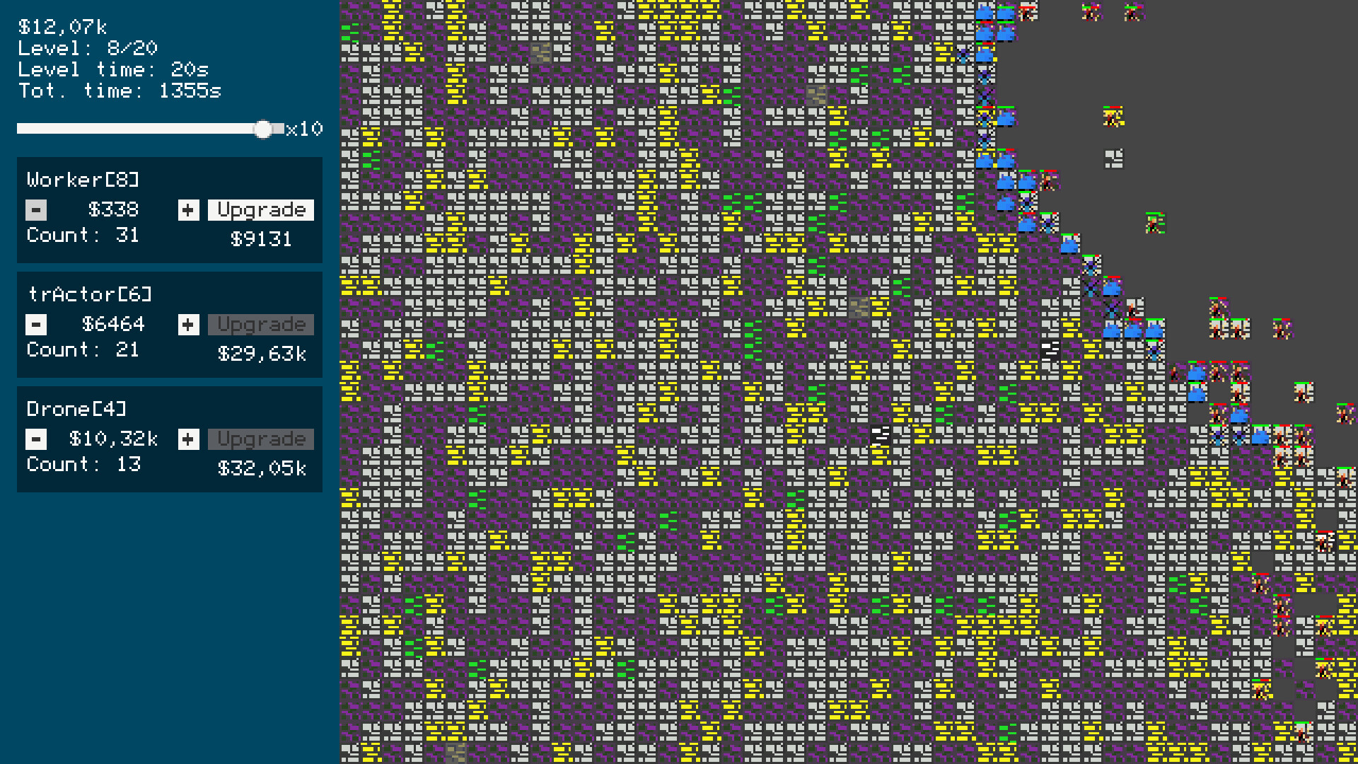 科技樹與升級選項