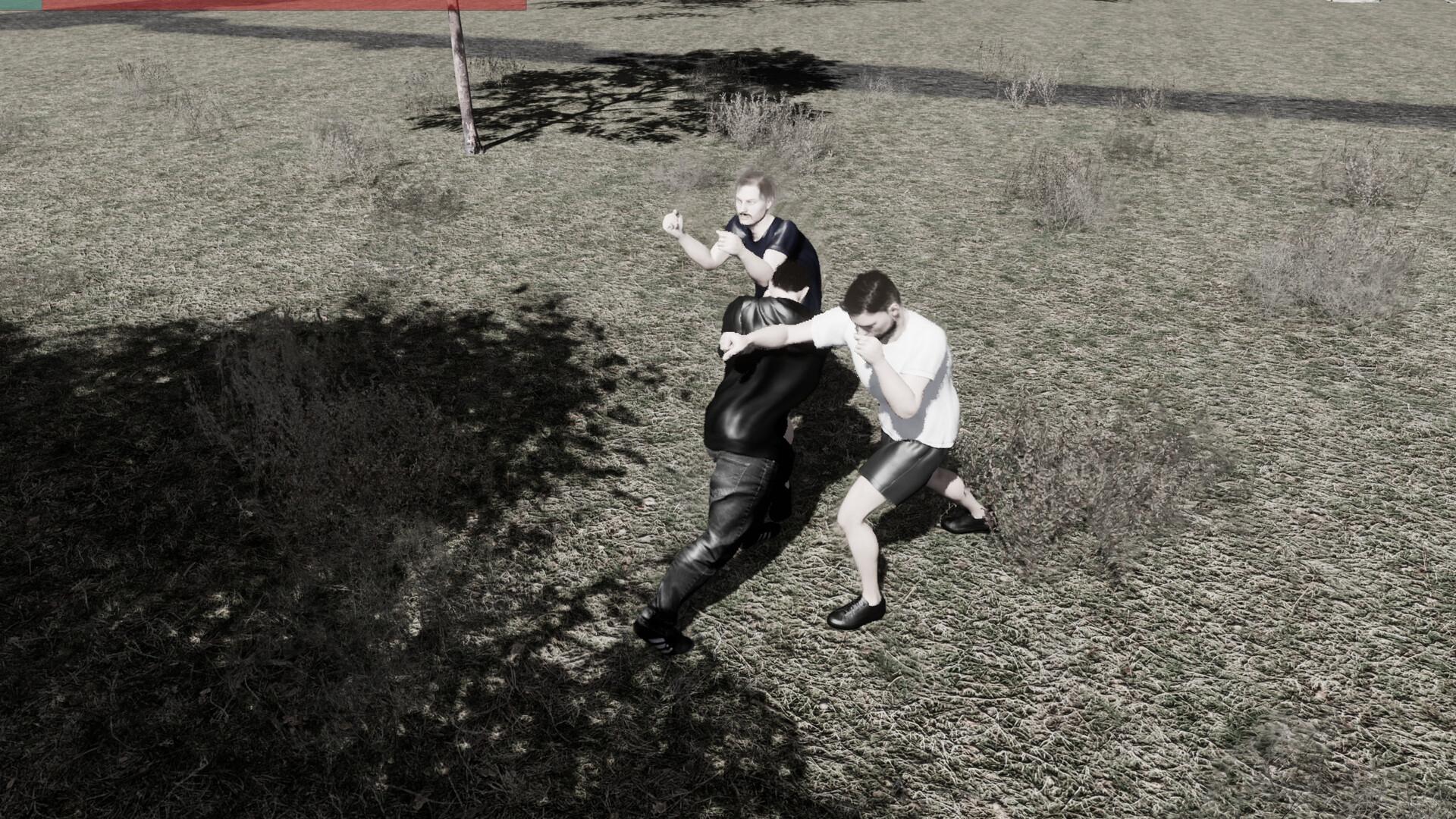 遊戲中的駕駛場景，展現了廣闊的探索空間