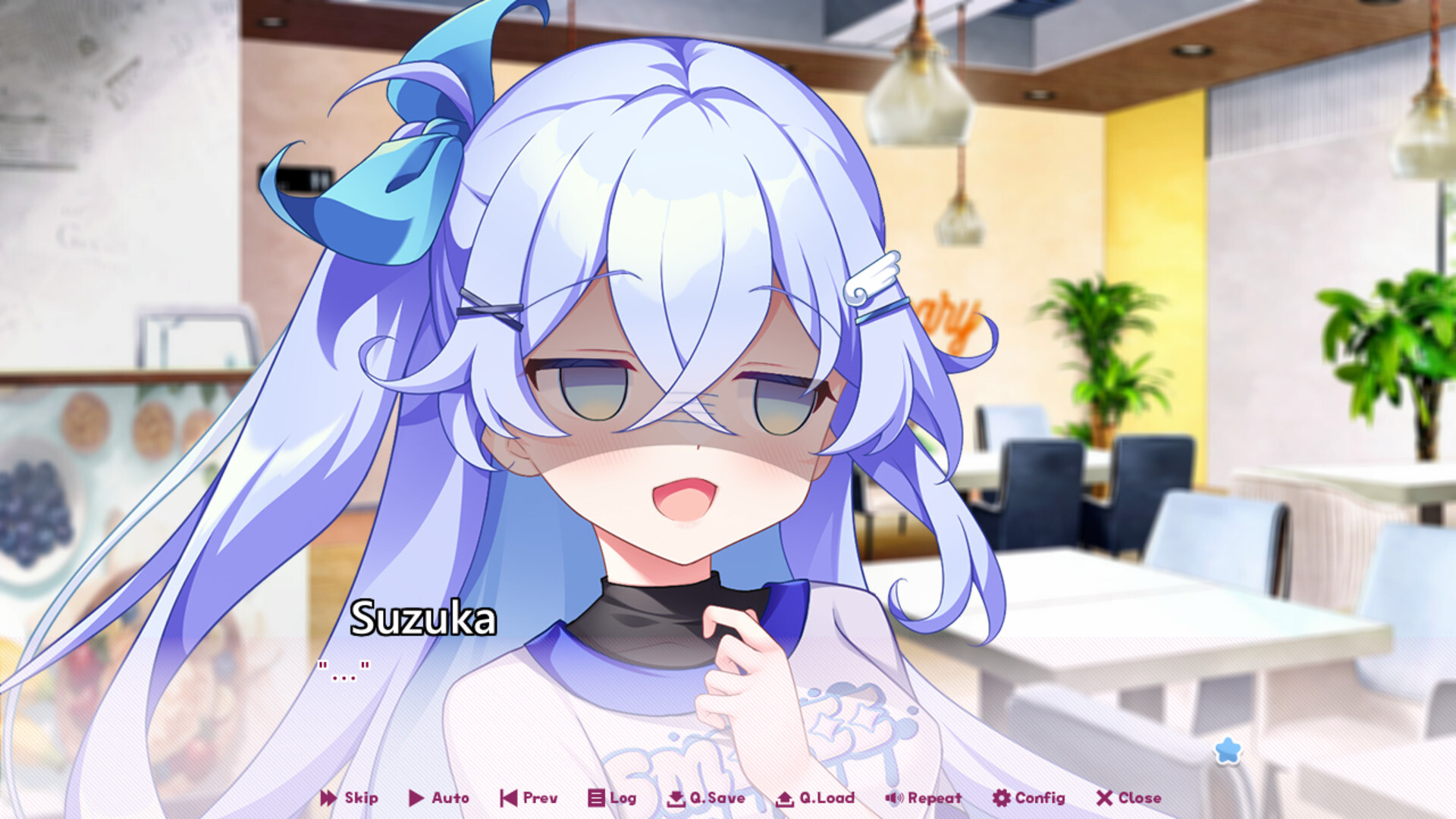 遊戲截圖：支援繁體中文的對話介面