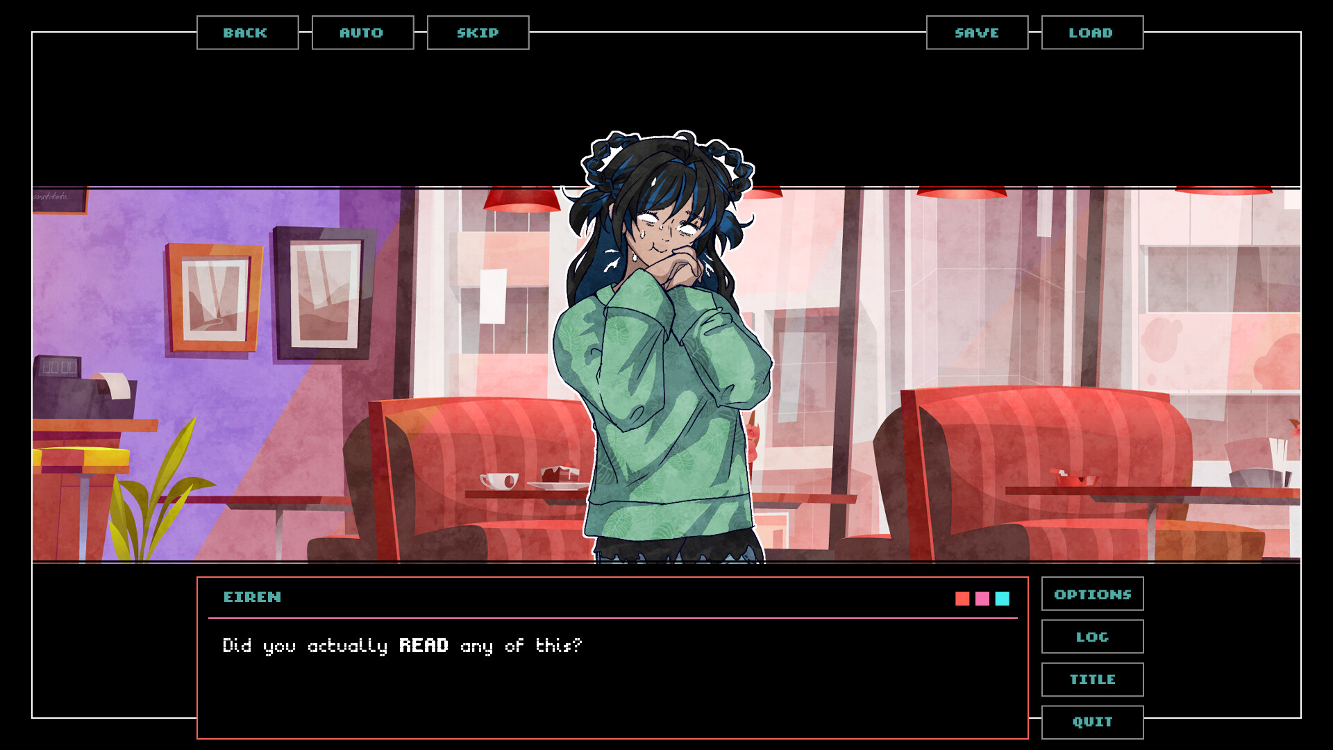 遊戲中的關鍵對話選項,玩家的選擇將決定故事走向與最終結局。