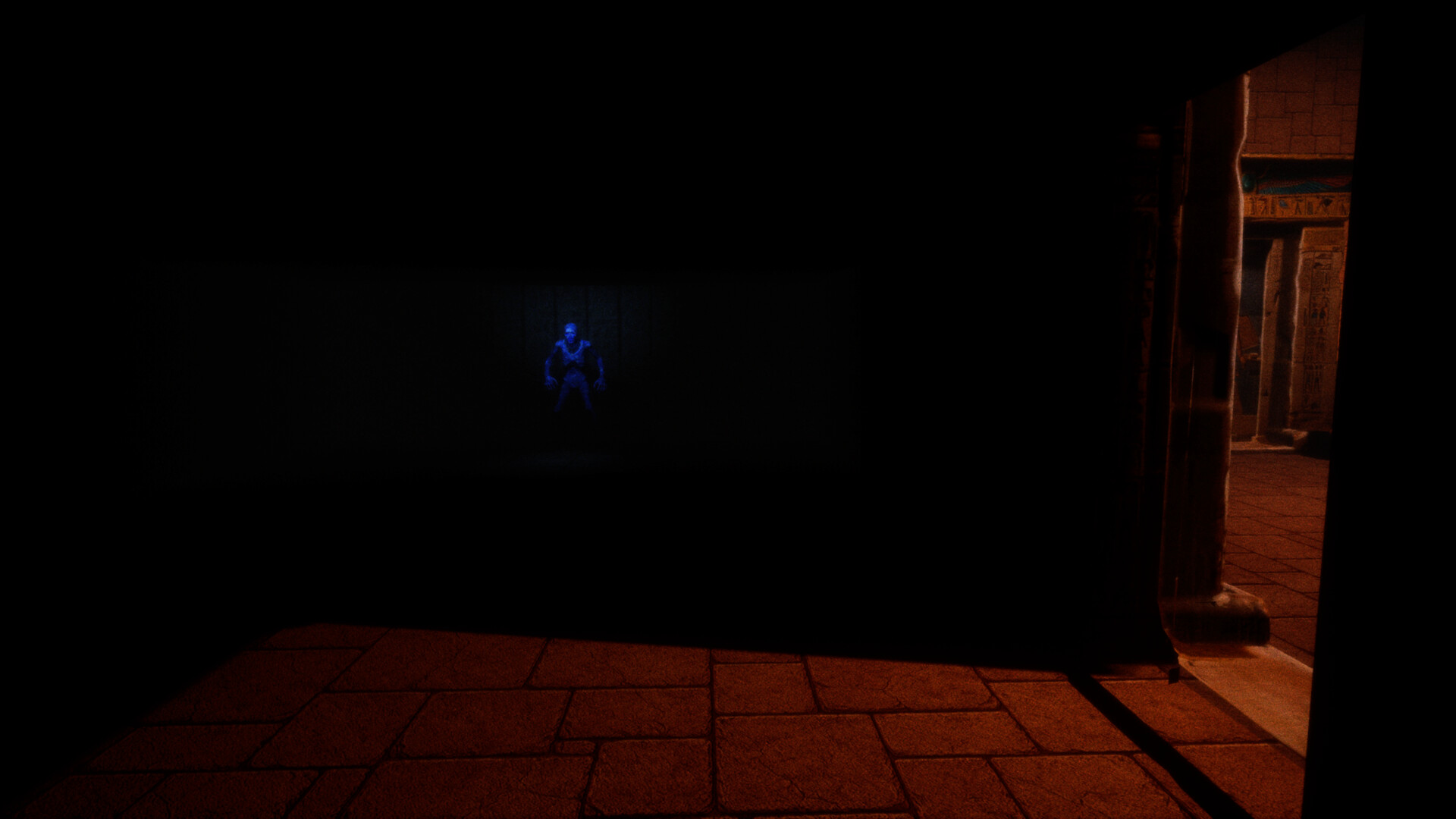 陵墓深處的恐怖氛圍