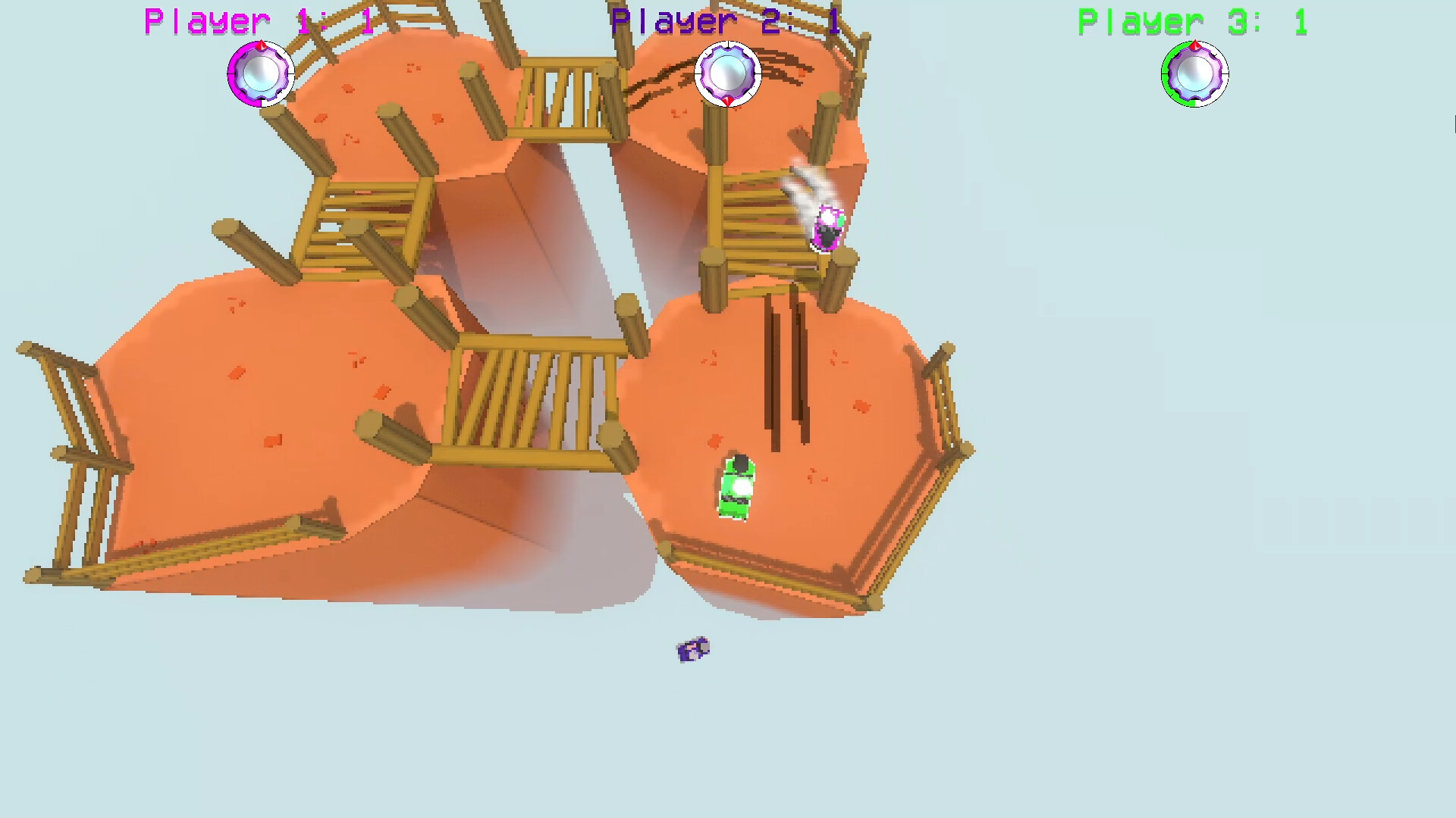 四人分割畫面與多人對戰