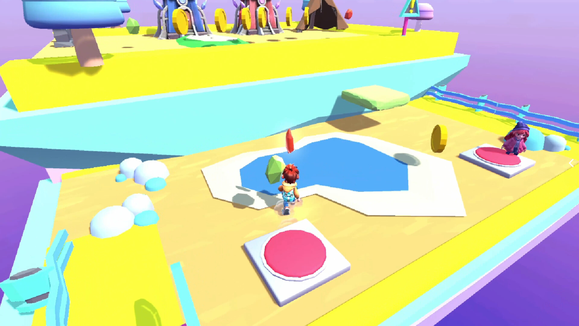 威廉與安娜並肩作戰的場景。