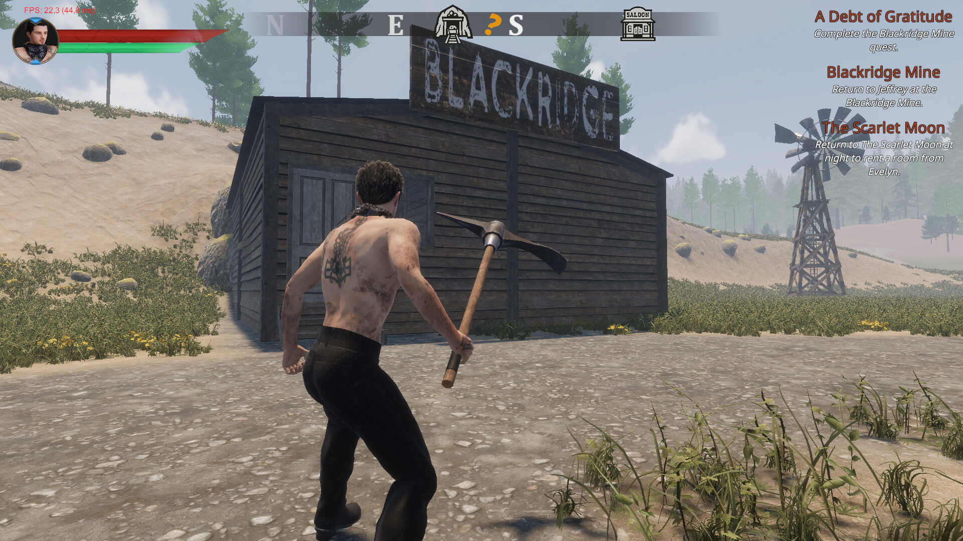 主角站在懸崖邊俯瞰整個開放世界，象徵著未知的冒險與無限的可能。