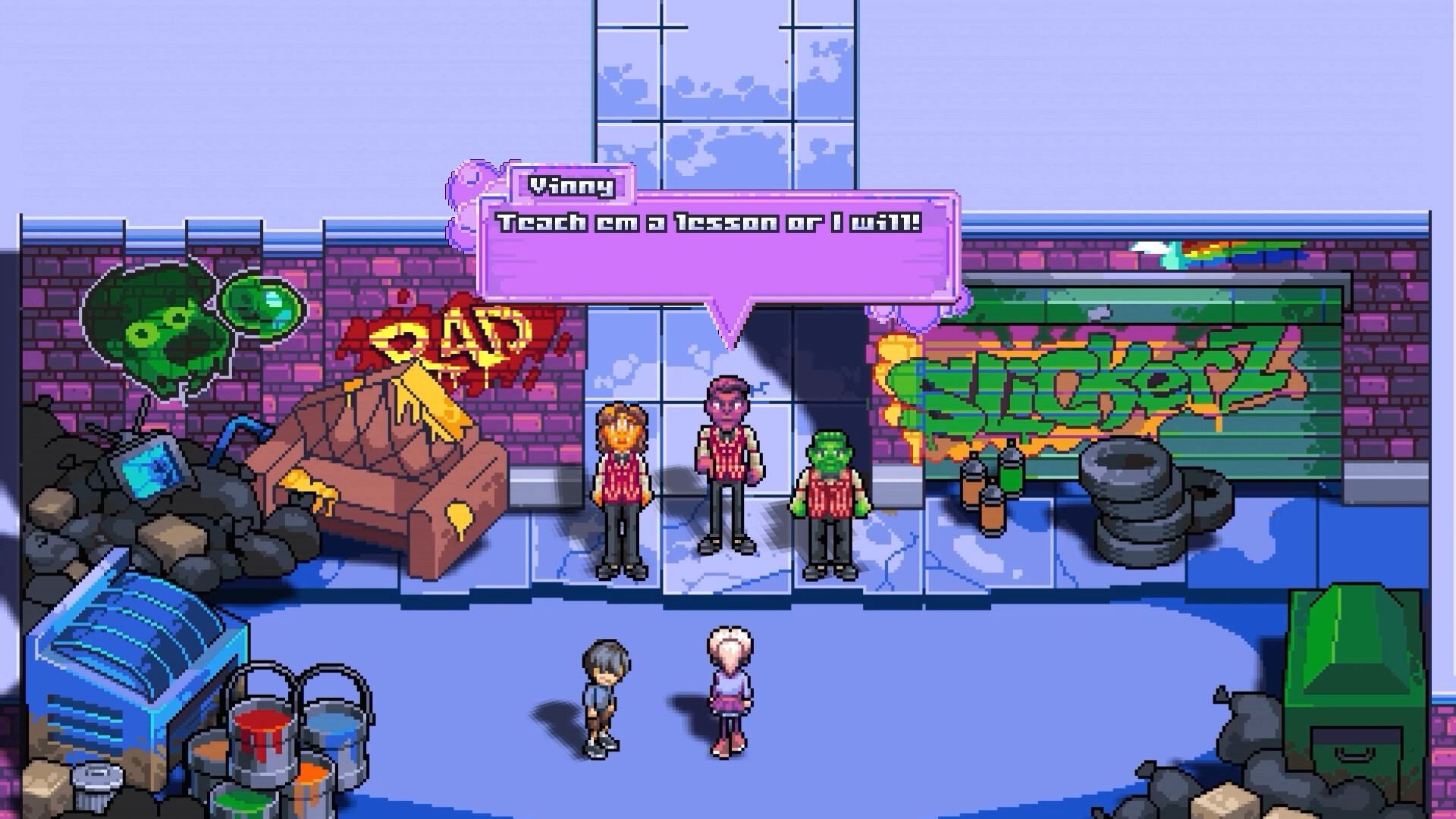 Away From Home 戰鬥畫面