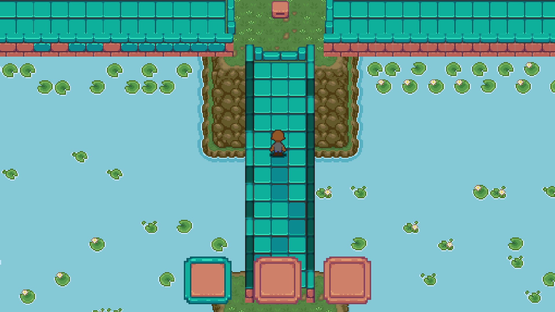 遊戲中的叢林探索場景