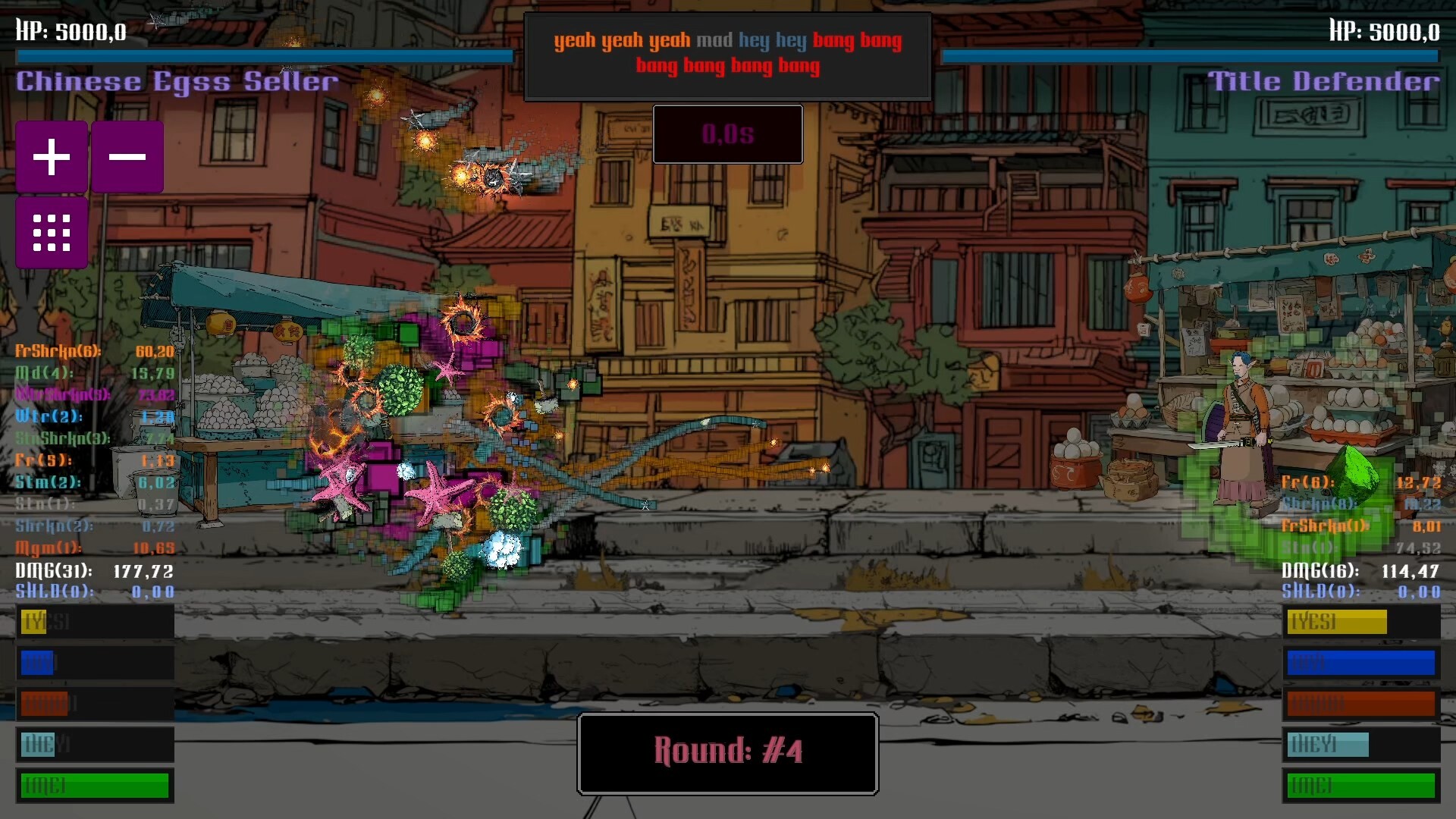 Mad Bang Bang 遊戲畫面，展現獨特的像素藝術風格