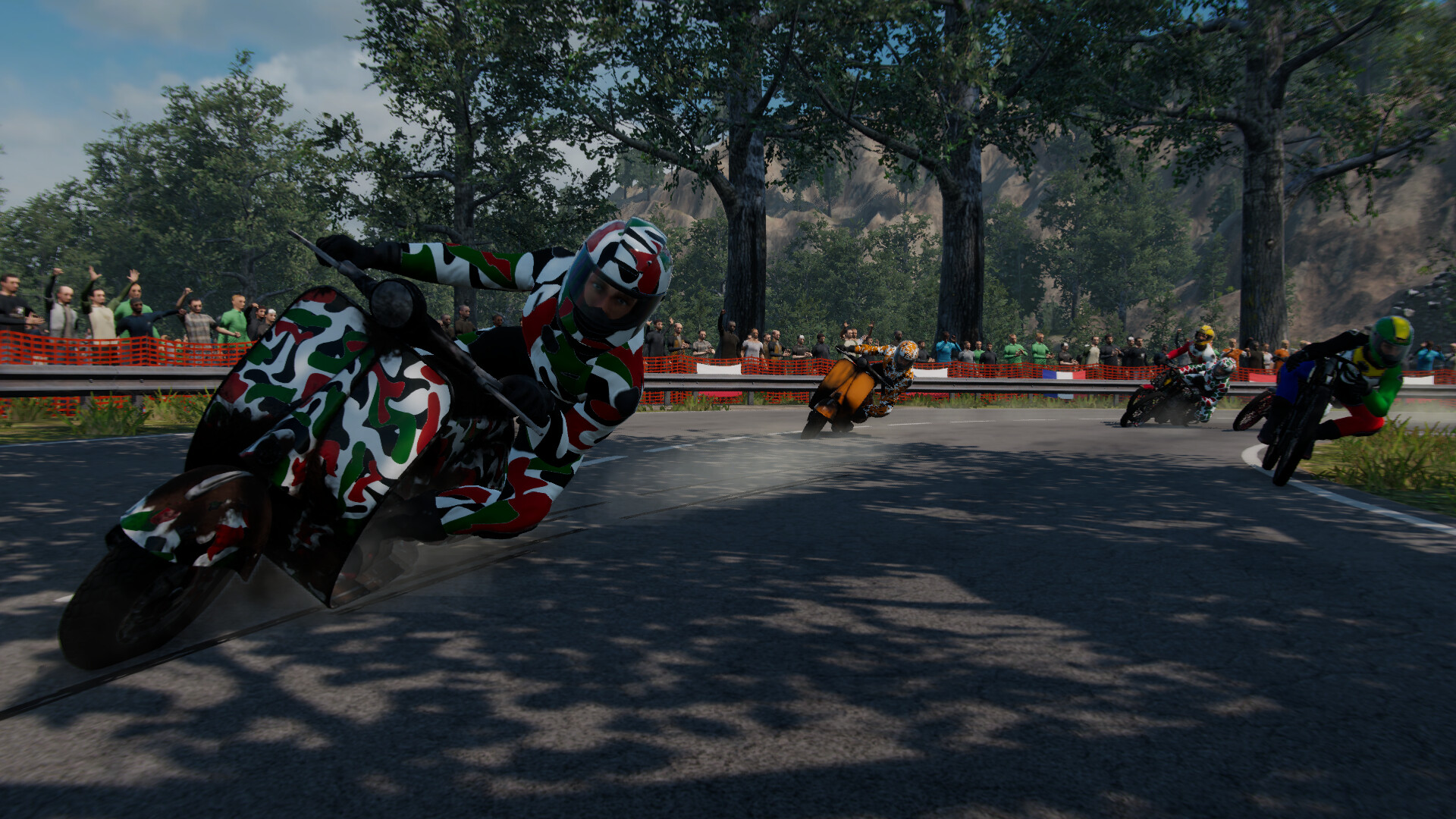 遊戲中的環境光影效果，展示不同時代的氛圍