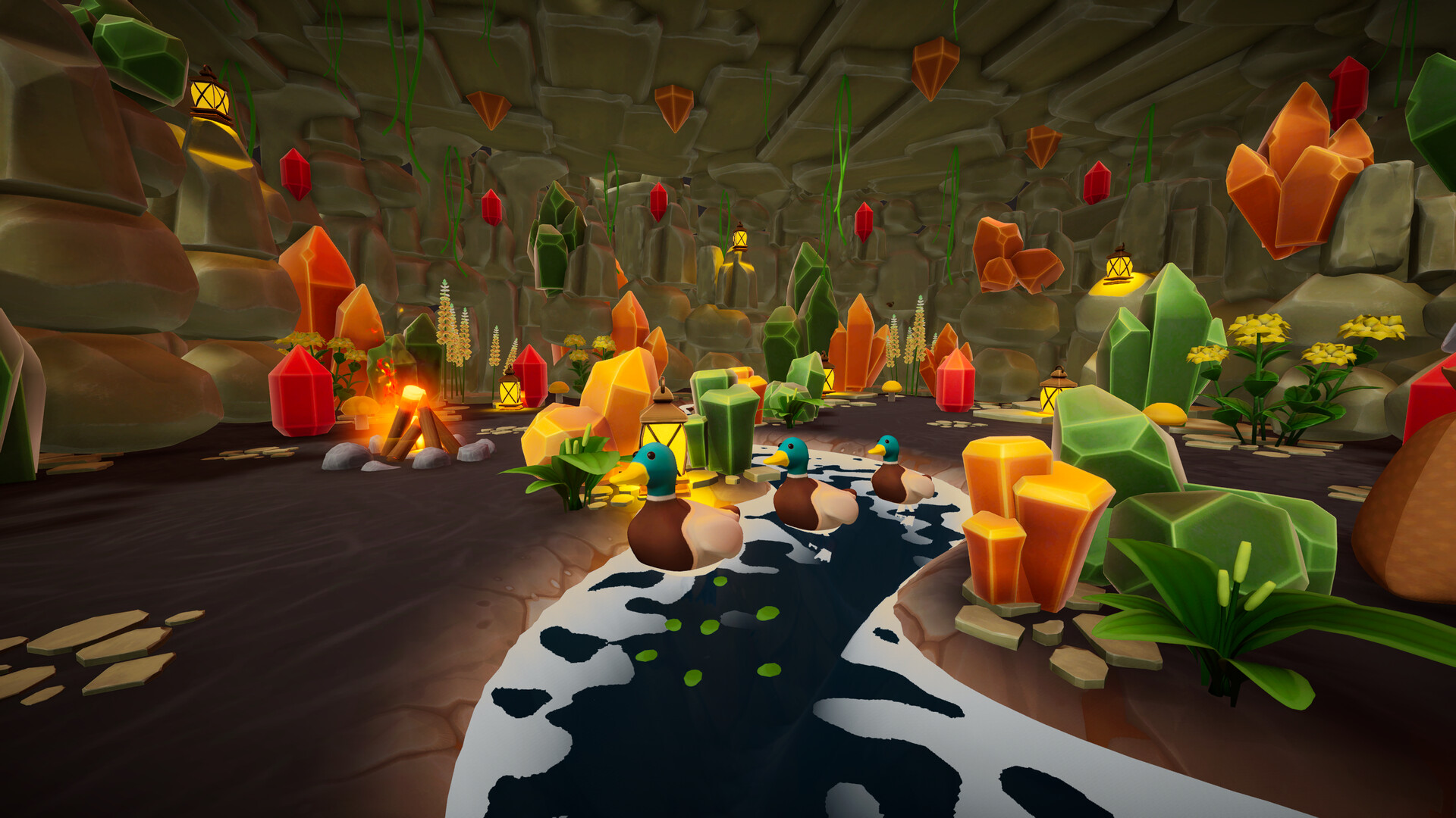 細緻的光影效果讓每一個場景都像是一幅畫