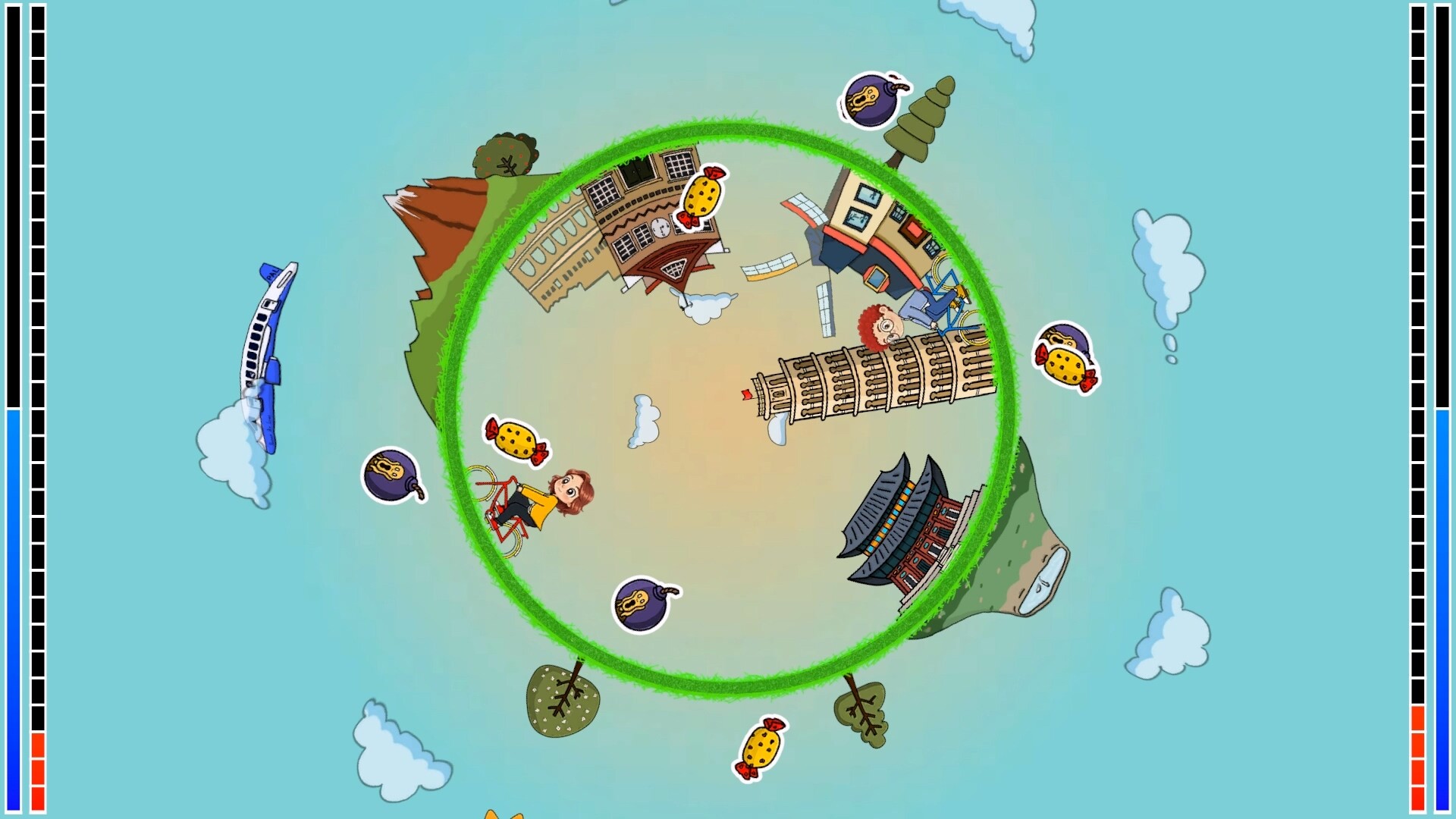 充滿創意的迷你遊戲關卡