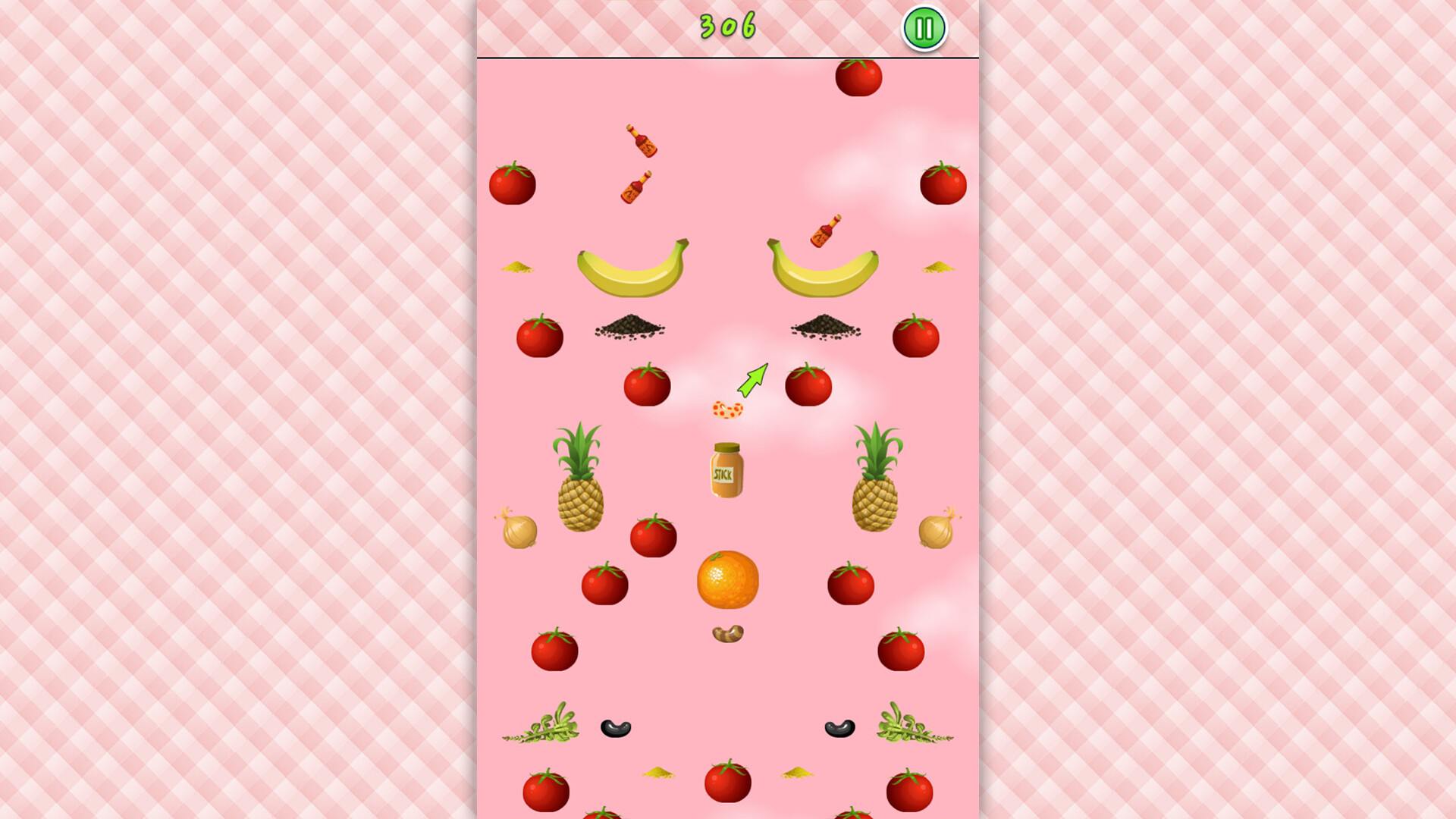 混亂的物理碰撞是遊戲的核心樂趣，看著豆子滿場飛舞非常紓壓。