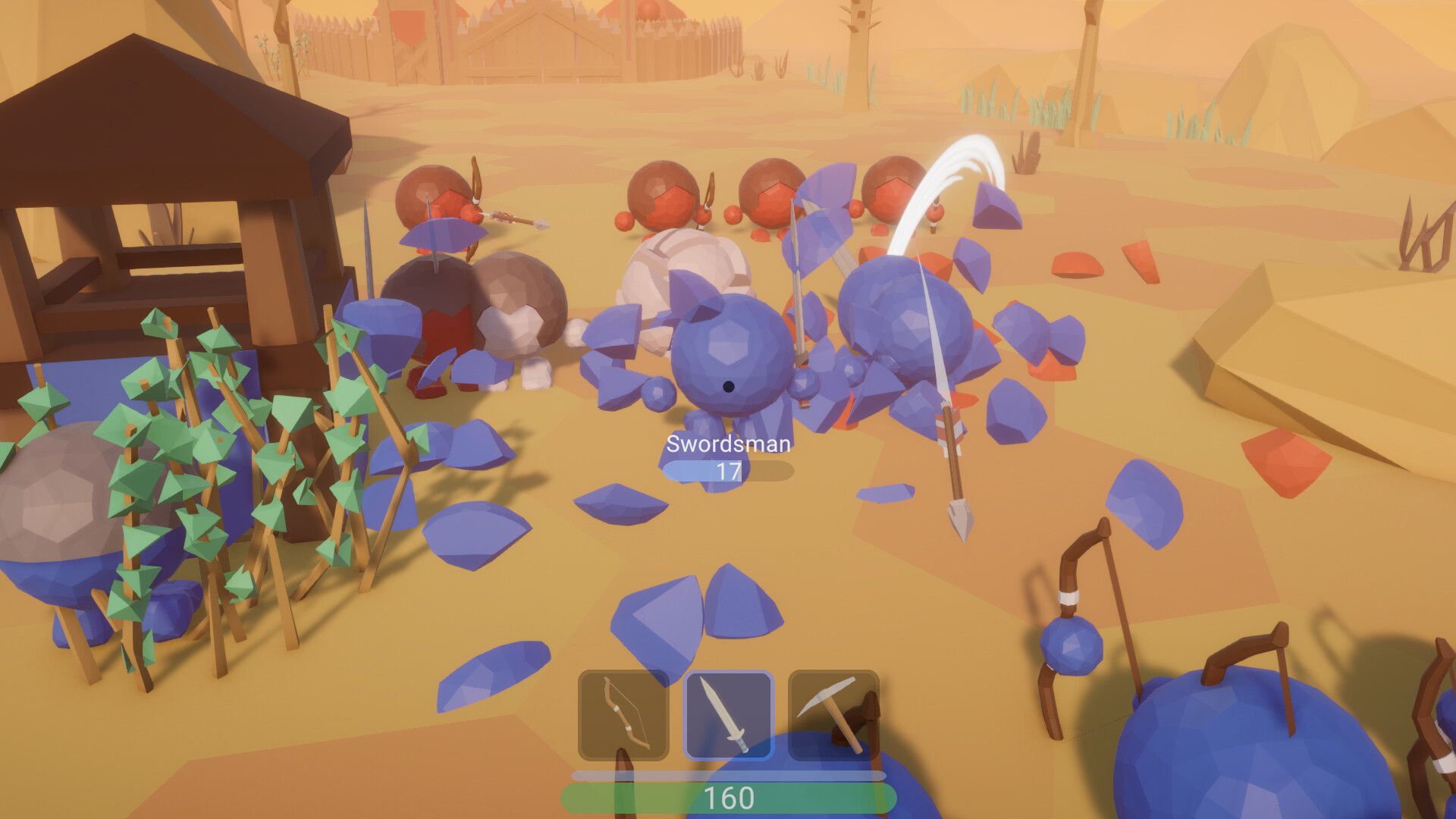 玩家將以第一人稱視角親臨戰場,感受刀光劍影的激烈戰鬥。