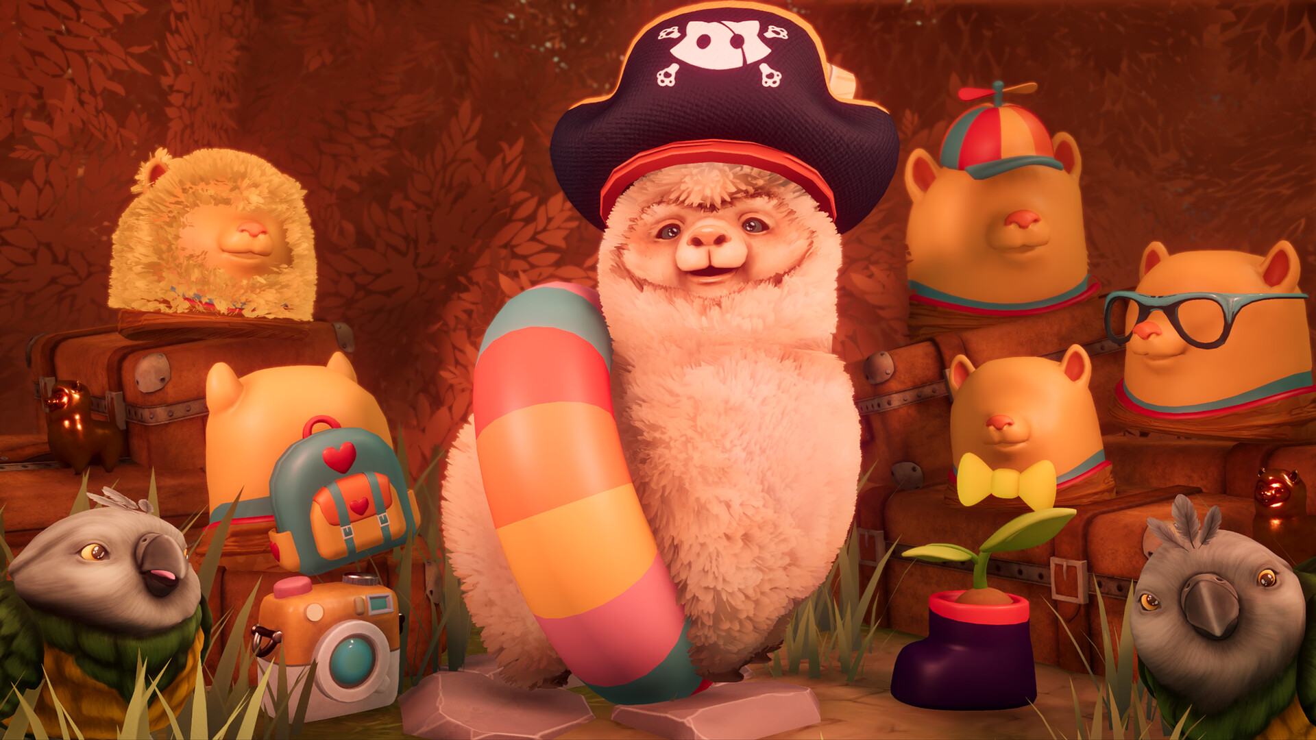 Campoca 遊戲畫面展示美麗的自然景觀