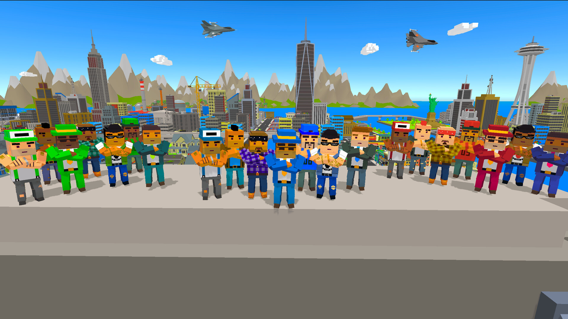 玩家可以在繁華的現代城市中駕駛車輛，體驗都市生活的快節奏。