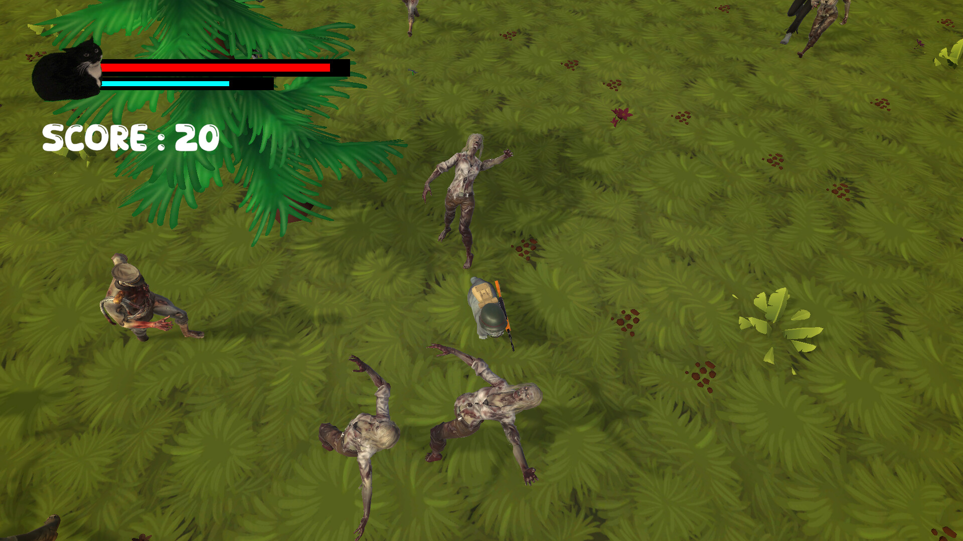 更多遊戲內的混戰場面