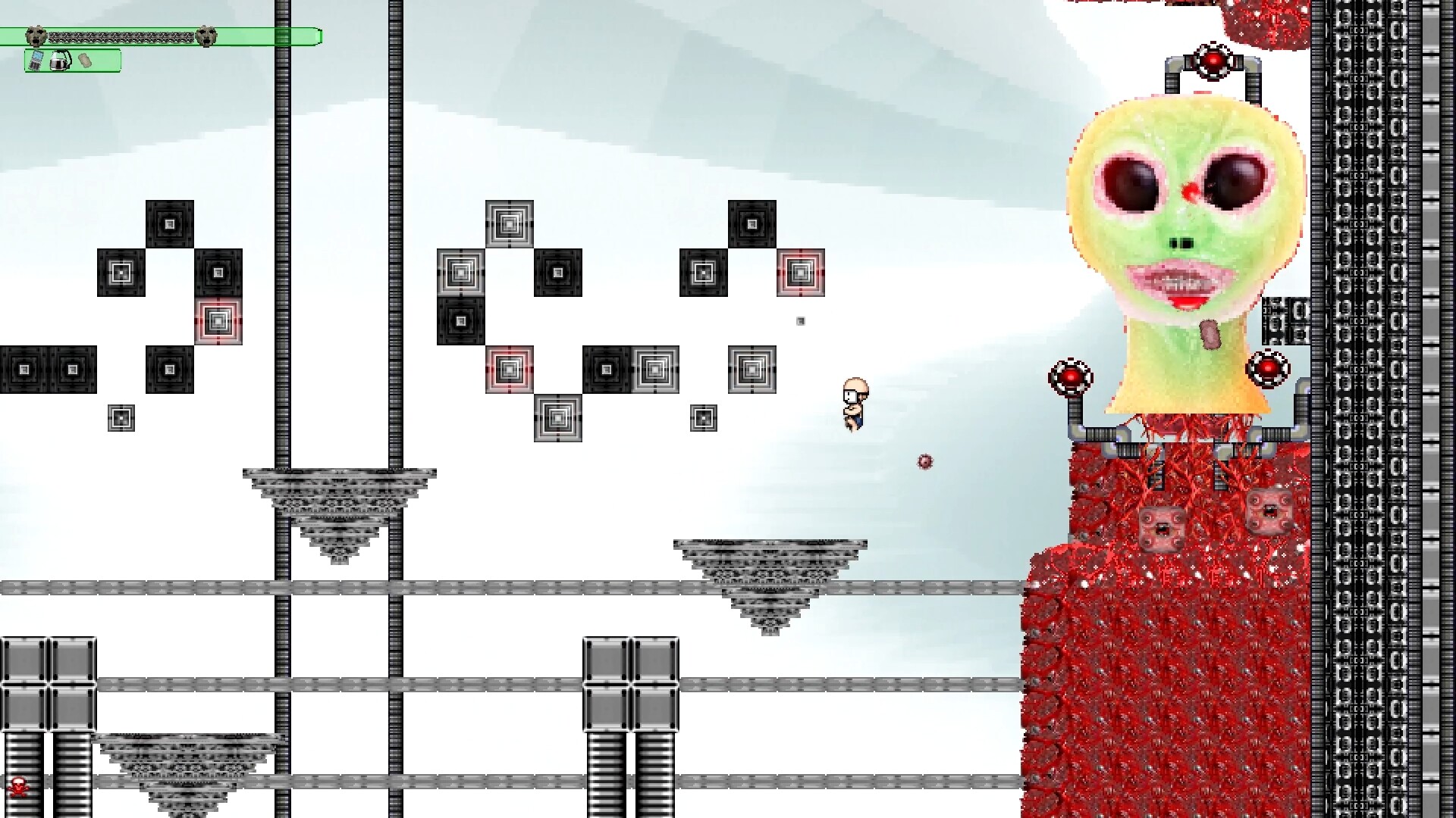 像素風格的角色與場景