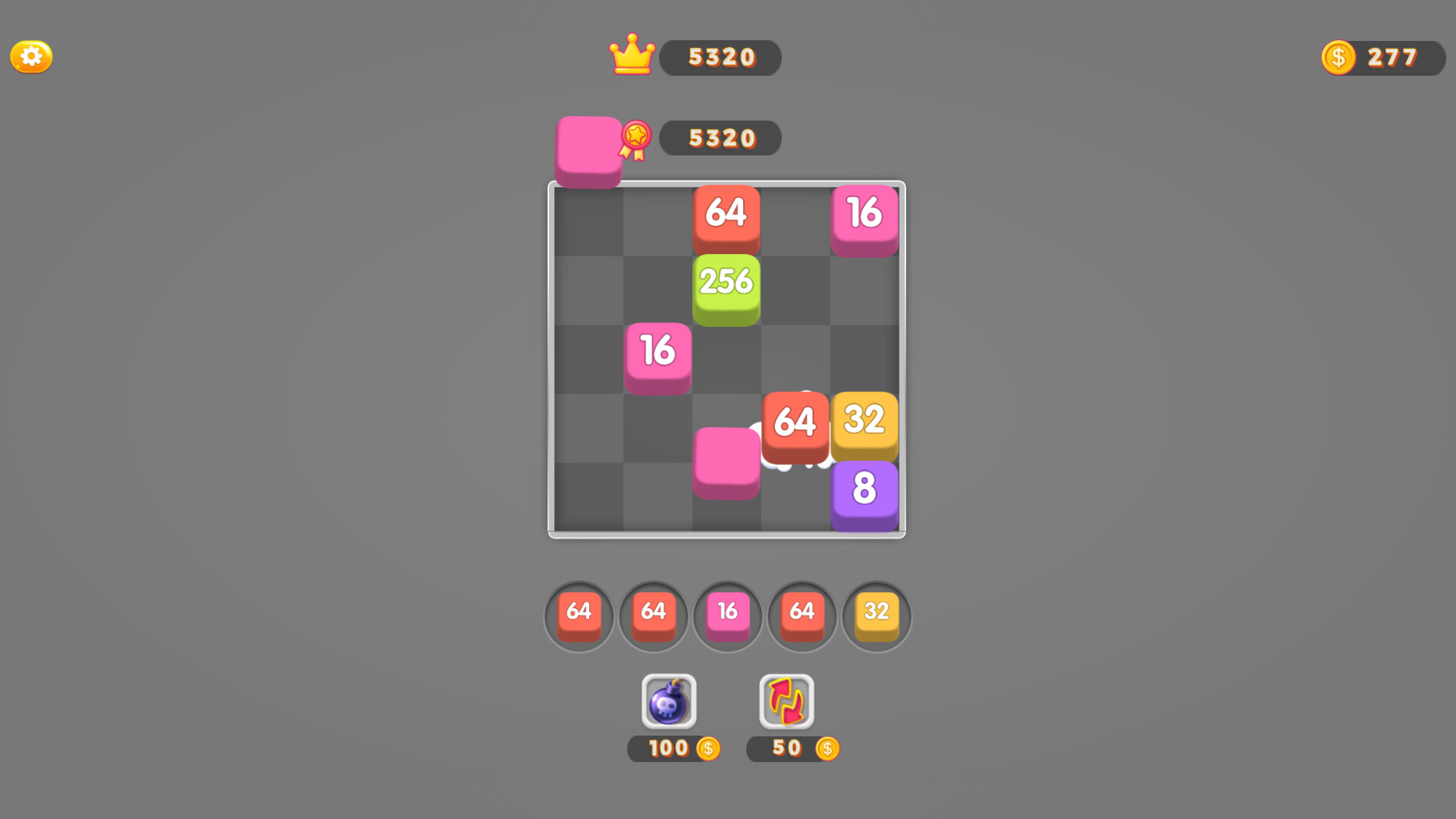 簡潔現代的遊戲 UI 介面